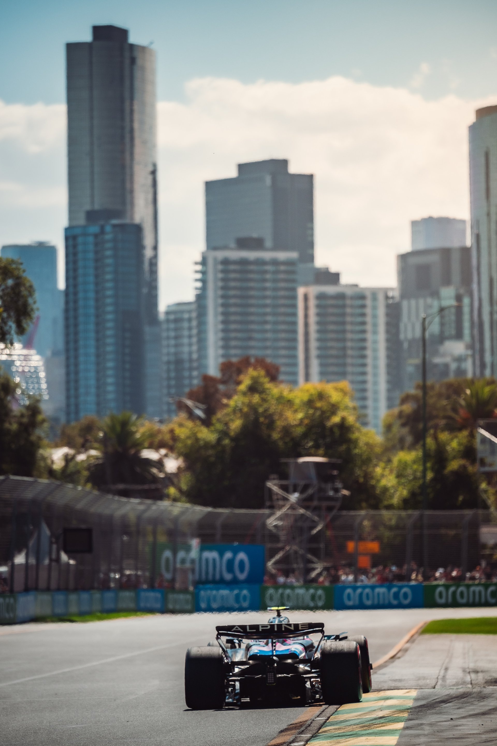 Alpine F1 Team Esteban Ocon Pierre Gasly Grand Prix Australie Melbourne Essais A524 2024