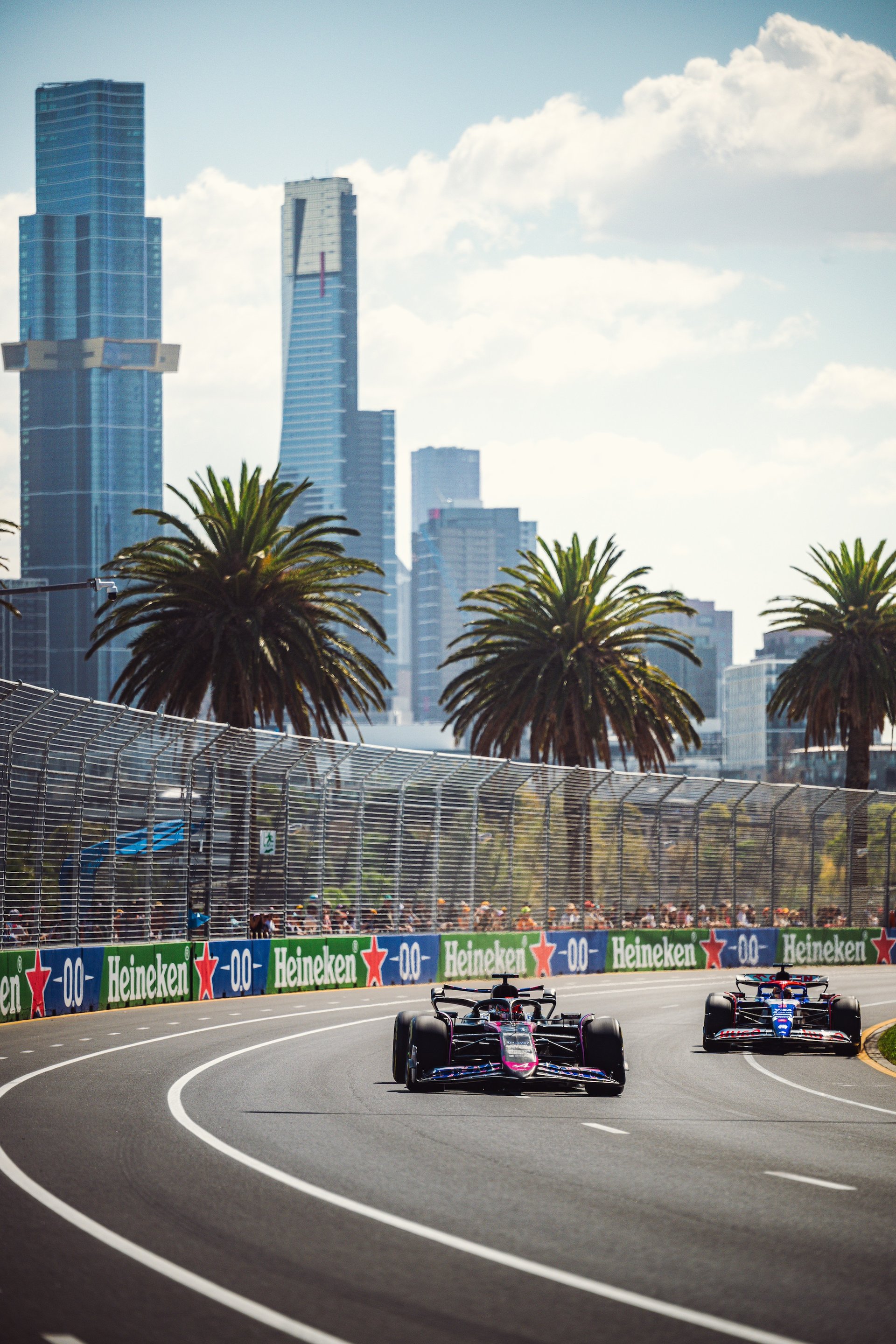 Alpine F1 Team Esteban Ocon Pierre Gasly Grand Prix Australie Melbourne Essais A524 2024