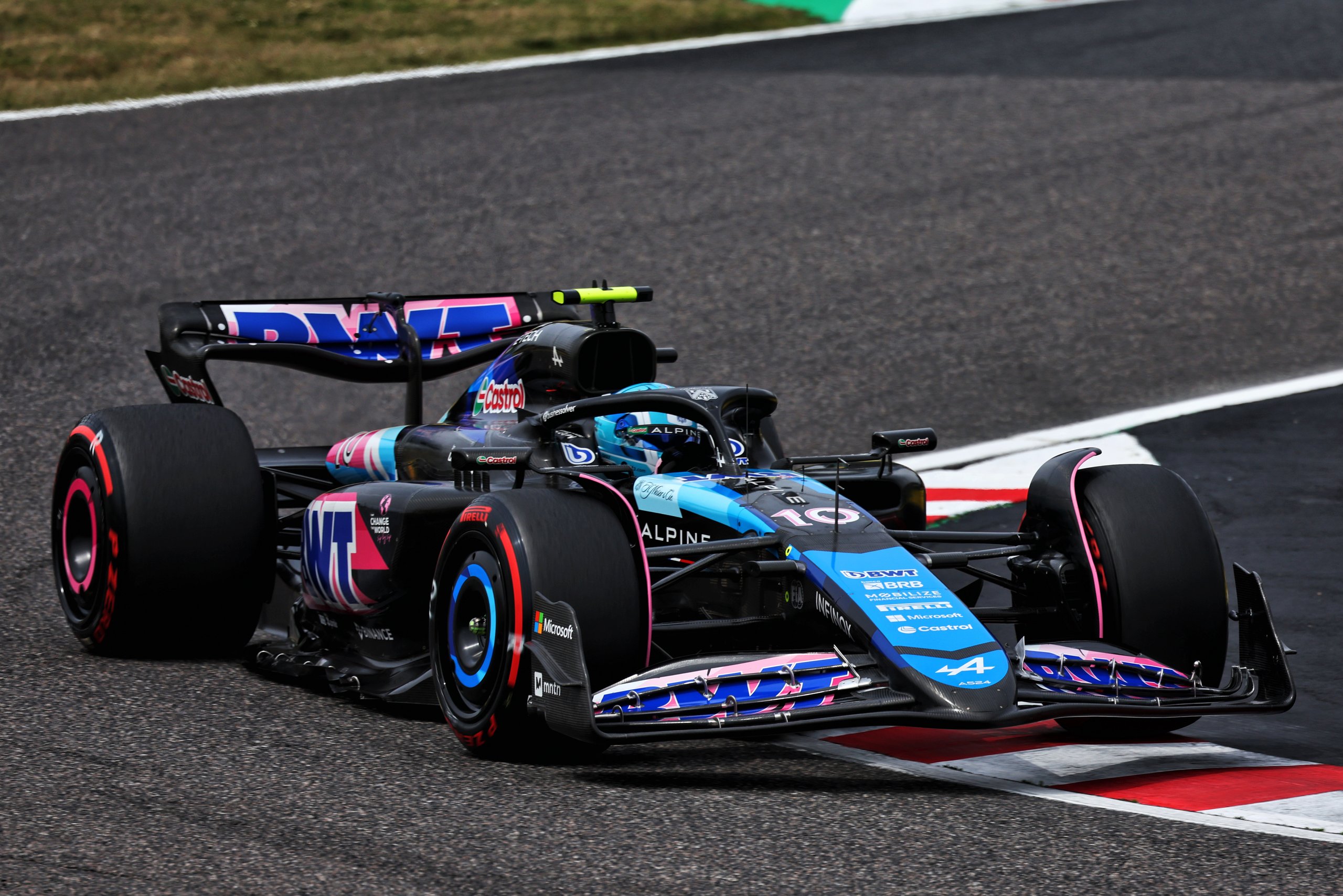 Alpine F1 Team A524 Esteban Ocon Pierre Gasly Grand Prix Japon Qualifications 2024