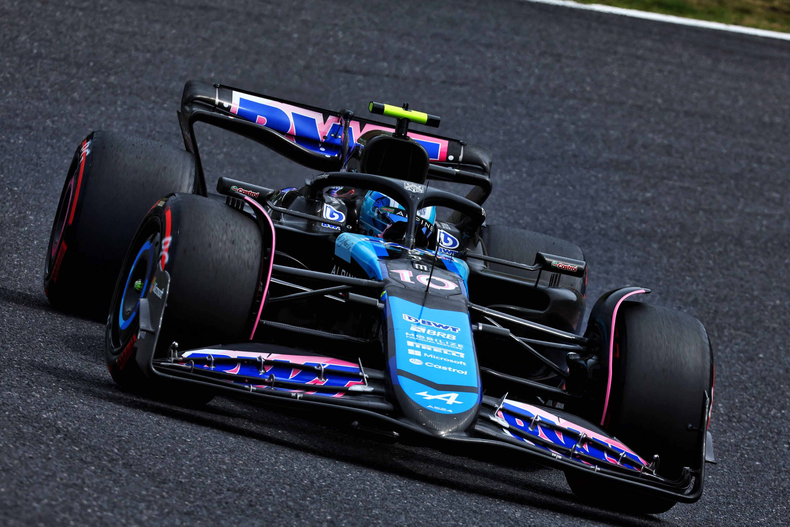 Alpine F1 Team A524 Esteban Ocon Pierre Gasly Grand Prix Japon Essais 2024