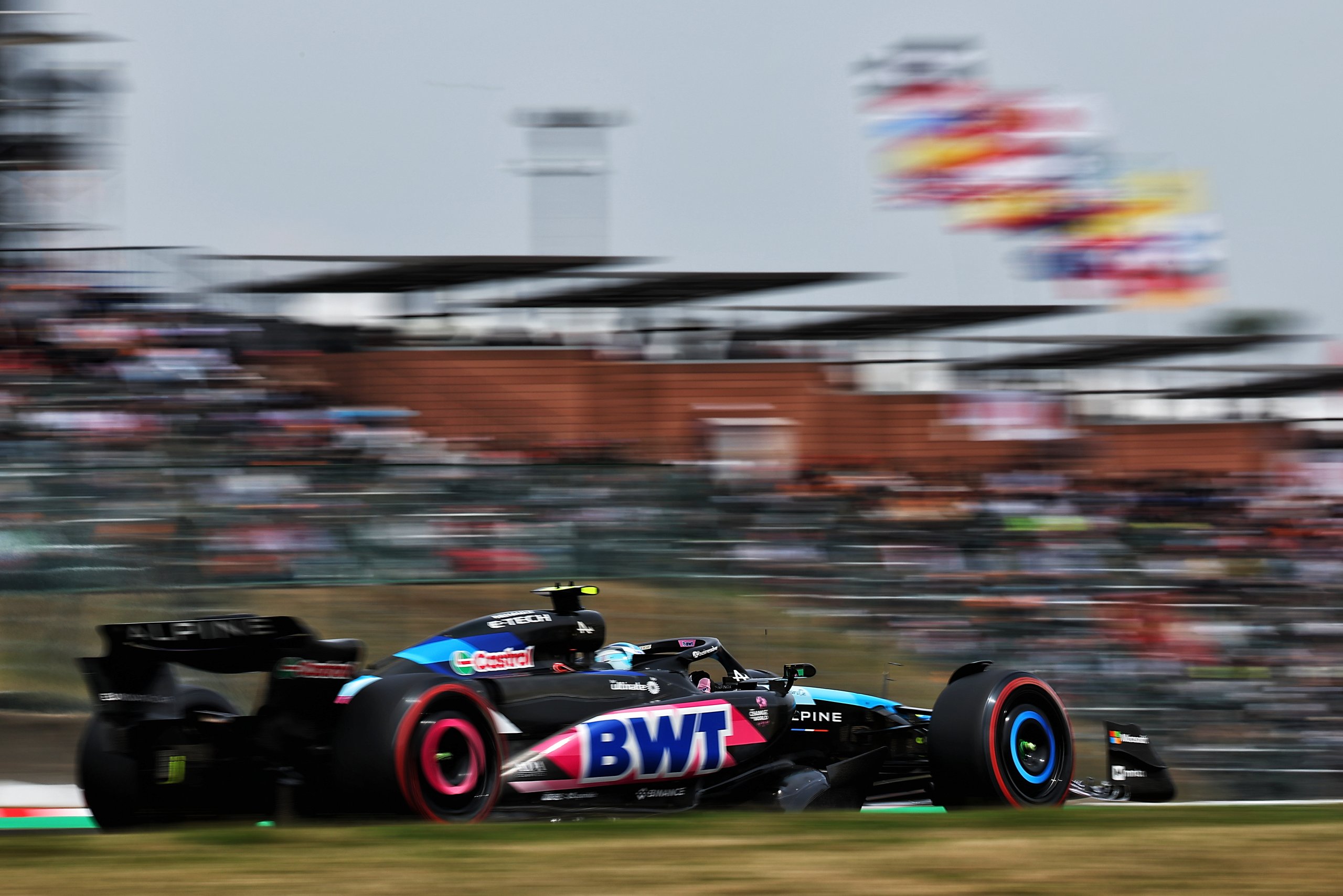 Alpine F1 Team A524 Esteban Ocon Pierre Gasly Grand Prix Japon Essais 2024
