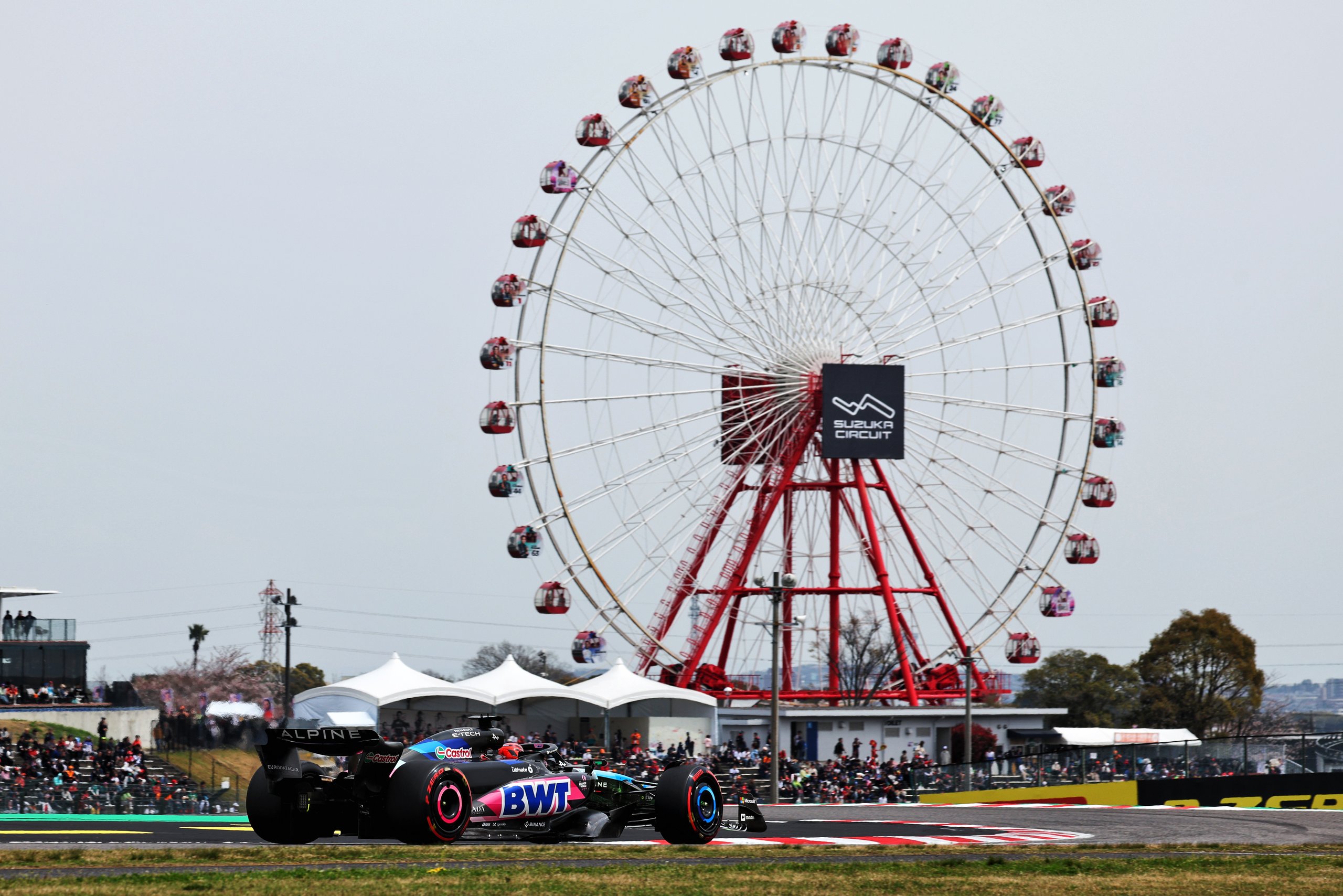 Alpine F1 Team A524 Esteban Ocon Pierre Gasly Grand Prix Japon Essais 2024