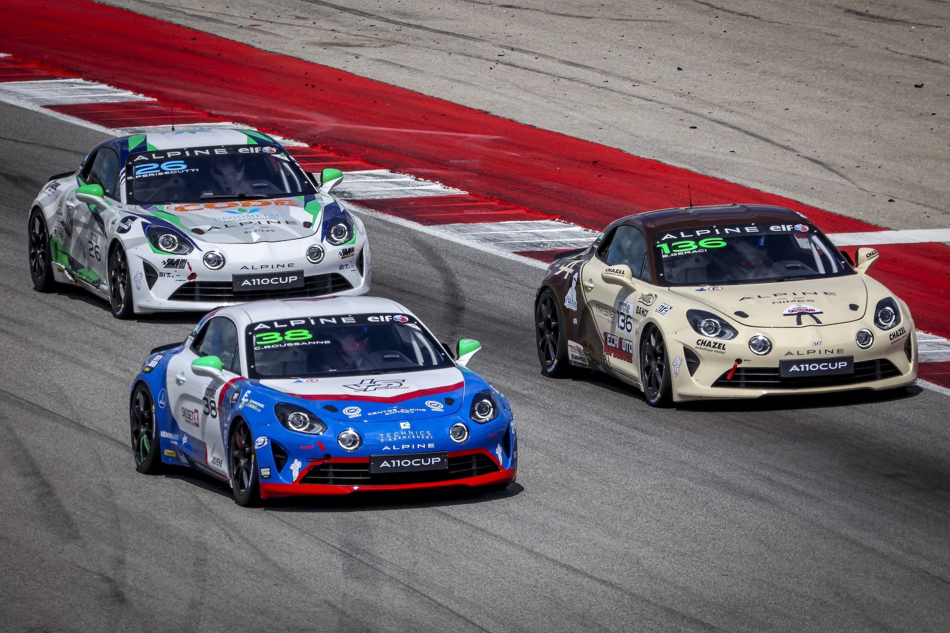 Alpine Elf Cup Series 2024 Geraci Roussanne Portimão Alpine A110 Cup