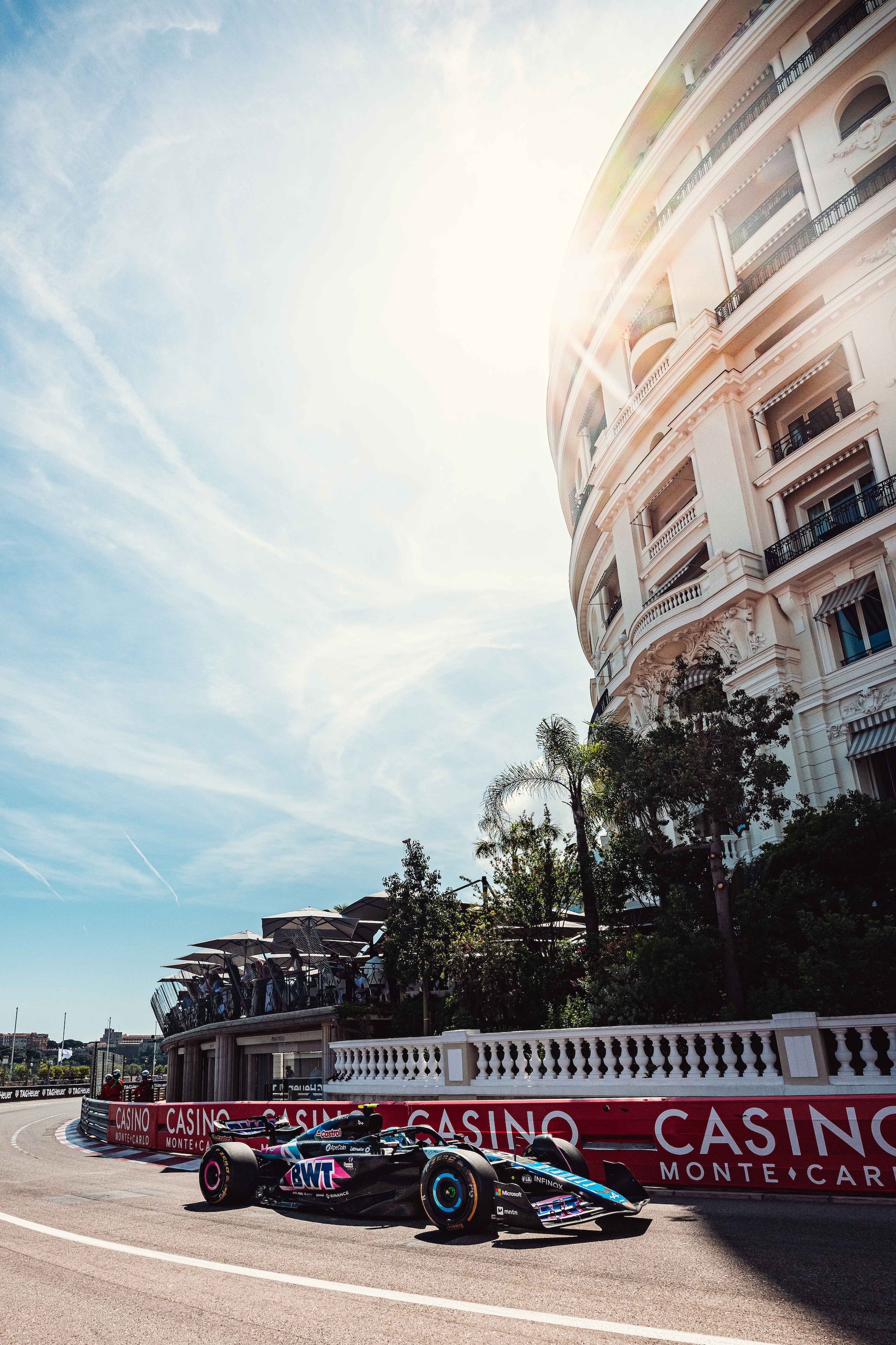 Alpine F1 Team Esteban Ocon Pierre Gasly Course Grand Prix Monaco 2024 A524