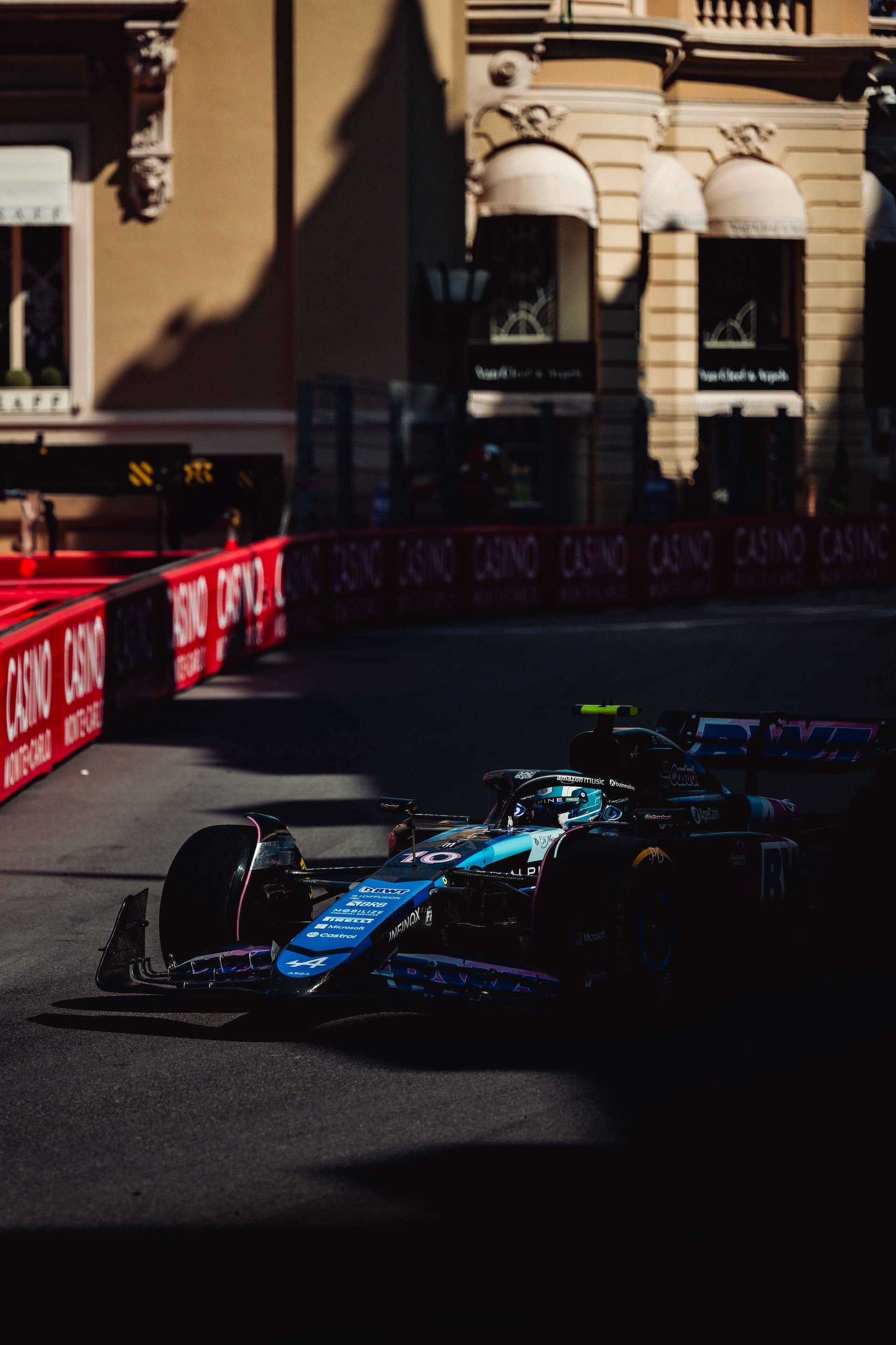 Alpine F1 Team Esteban Ocon Pierre Gasly Course Grand Prix Monaco 2024 A524