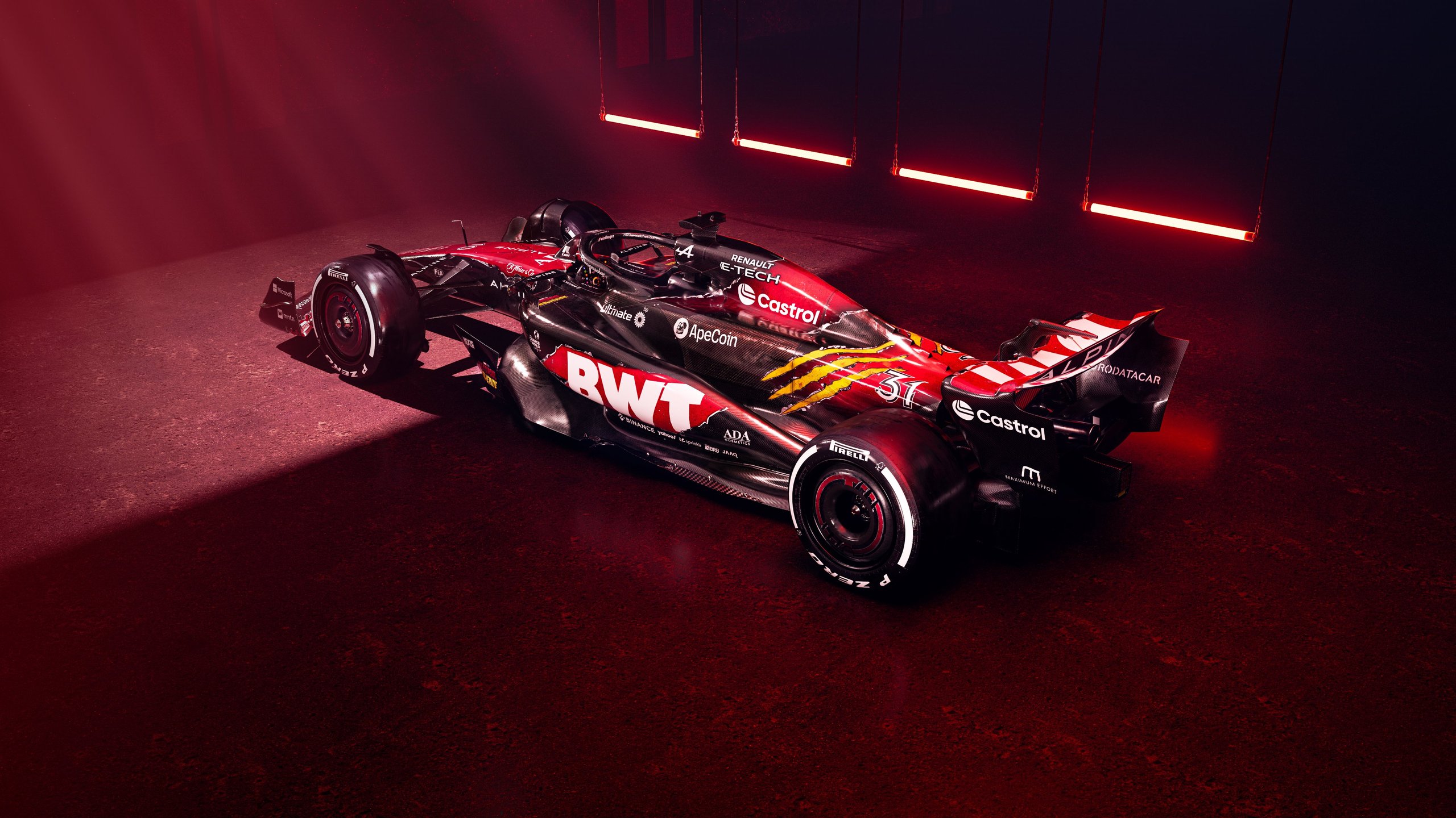 Alpine F1 Team A524 Esteban Ocon Pierre Gasly Grand Prix De Belgique 2024 Deadpool Wolverine Marvel 2 | Alpine F1 Team : 9E Place Pour Esteban Ocon Avec Une Livrée Deadpool Au Grand Prix De Spa-Francorchamps