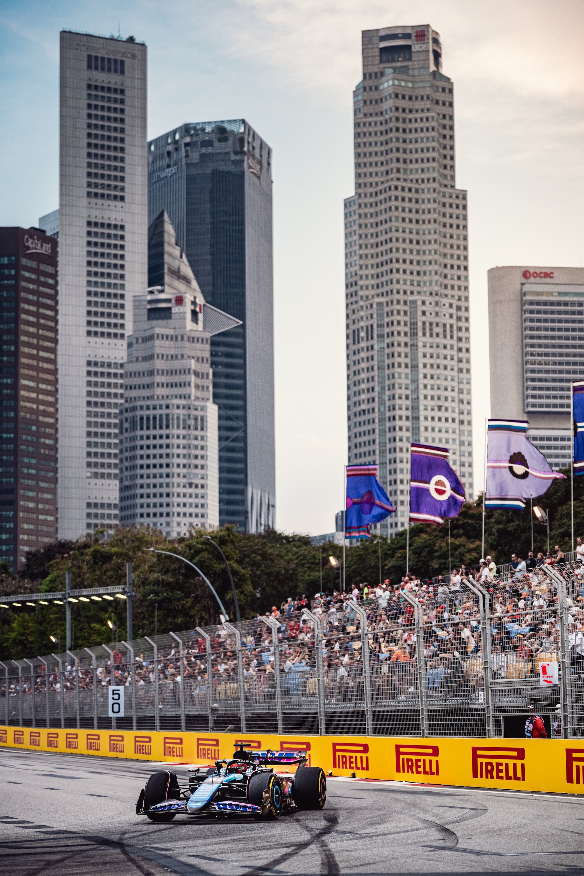 Alpine F1 Team : Un Grand Prix De Singapour Difficile Avec Des Résultats Hors Des Points 11 Alpine F1 Team A524 Ocon Gasly Grand Prix De Singapour Essais 2024