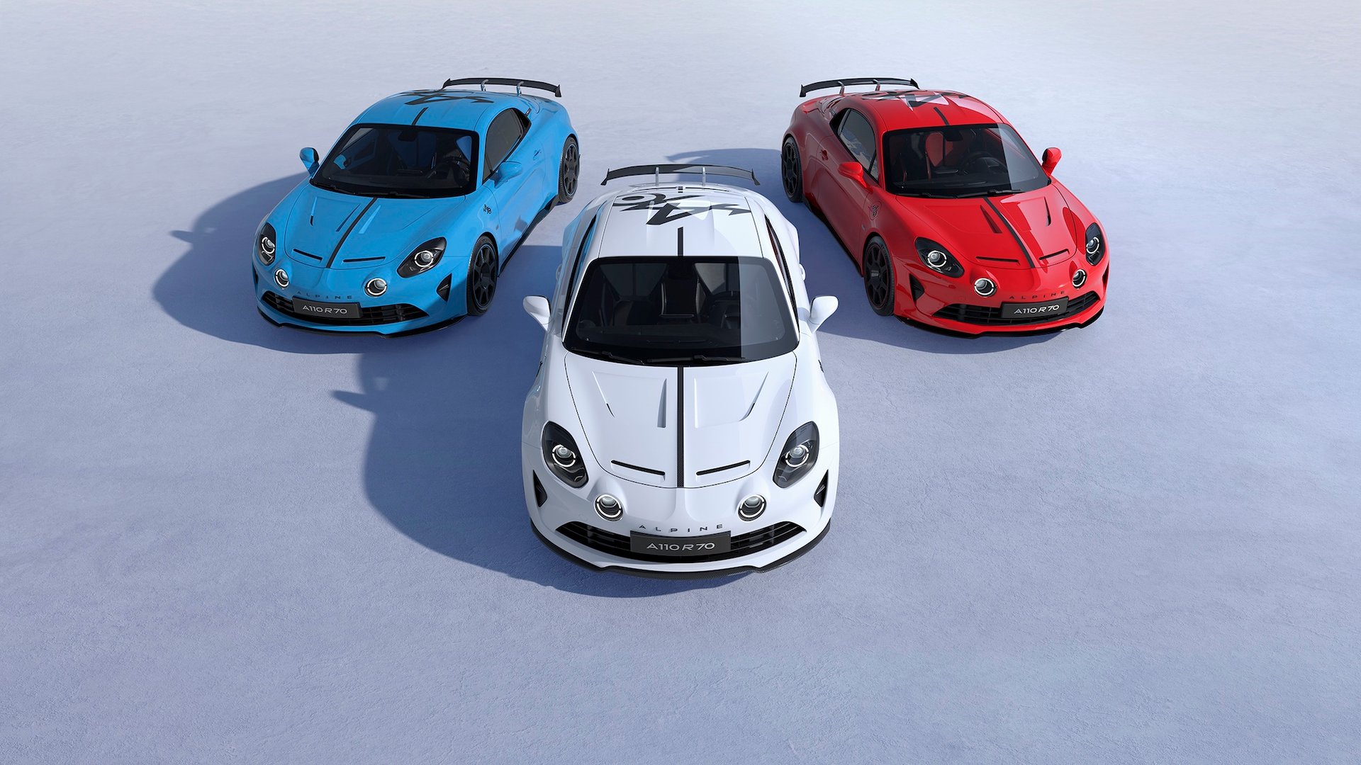 Alpine A110 R 70 Tricolore 2025