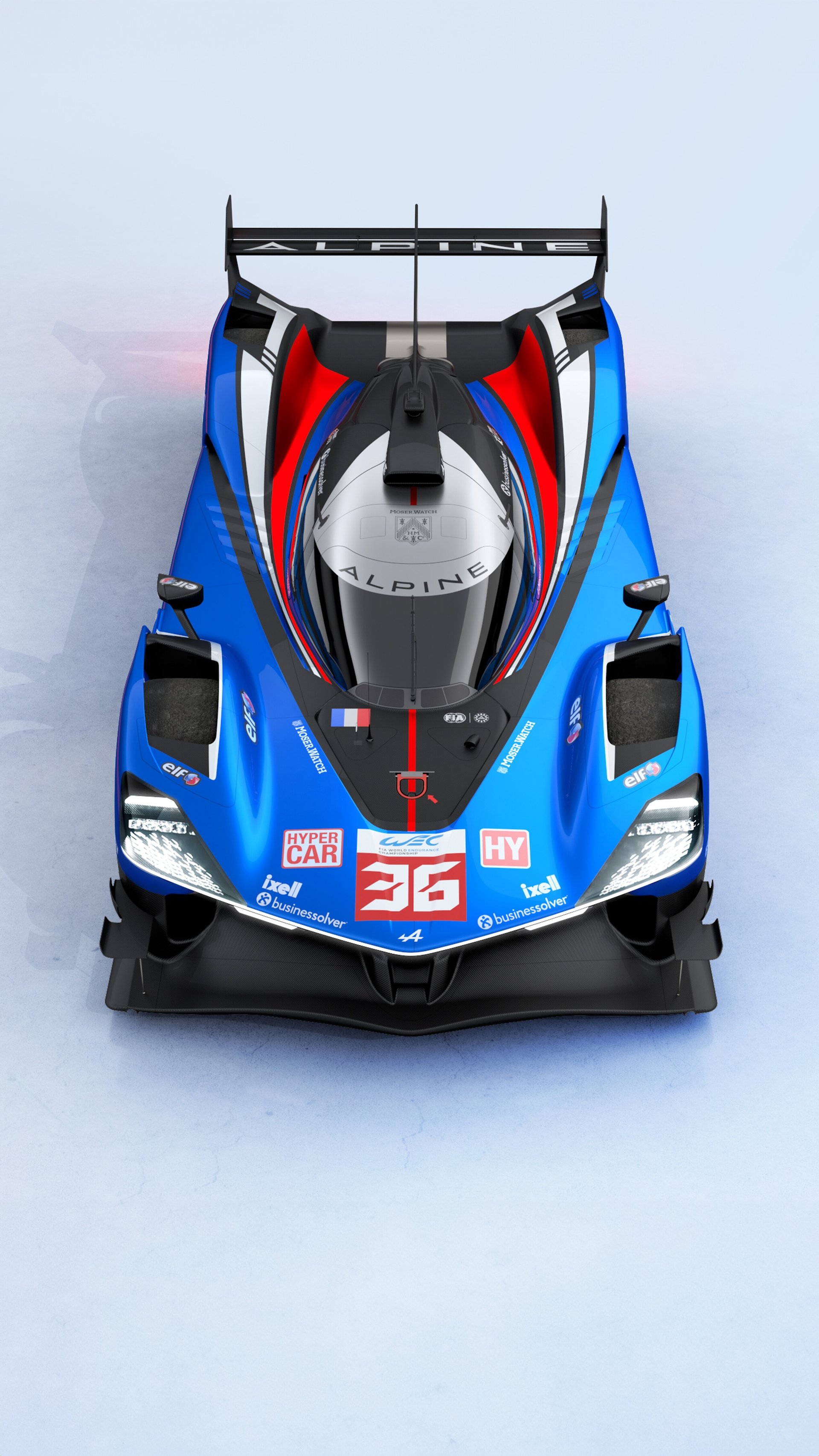 Alpine Endurance Team Alpine A424 Chatin Habsburg Milesi Gounon Makowiecki Schumacher Wec 2025 Hypercar