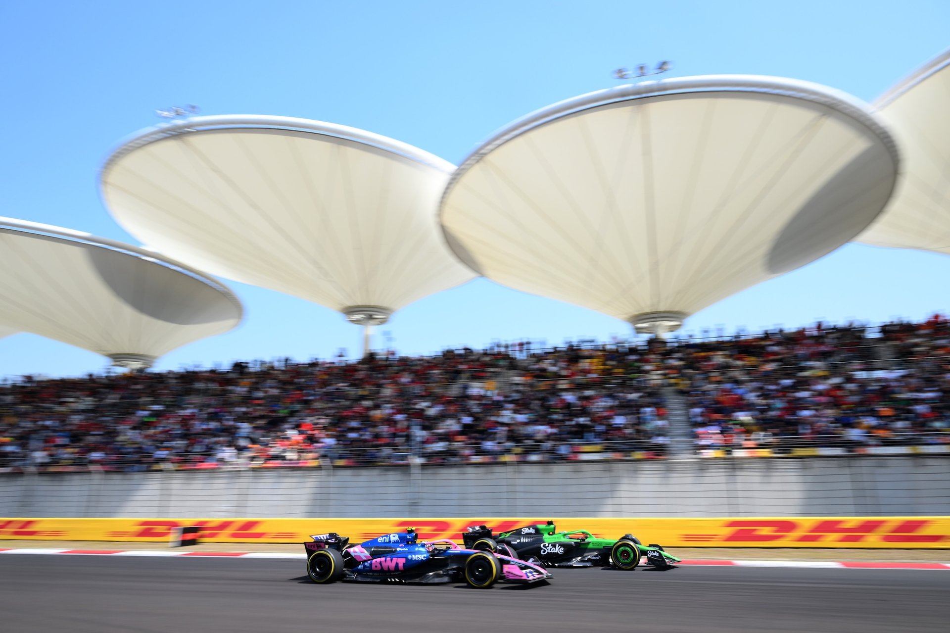 Bwt Alpine Formula One Team A525 Pierre Gasly Jack Doohan Chine Shanghai Chine Course Sprint Qualifications Samedi 2025