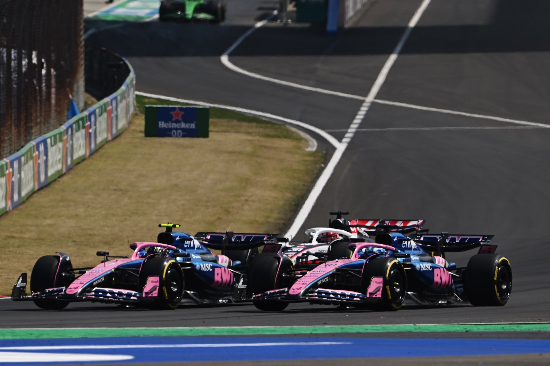Bwt Alpine Formula One Team A525 Pierre Gasly Jack Doohan Chine Shanghai Chine Course Sprint Qualifications Samedi 2025