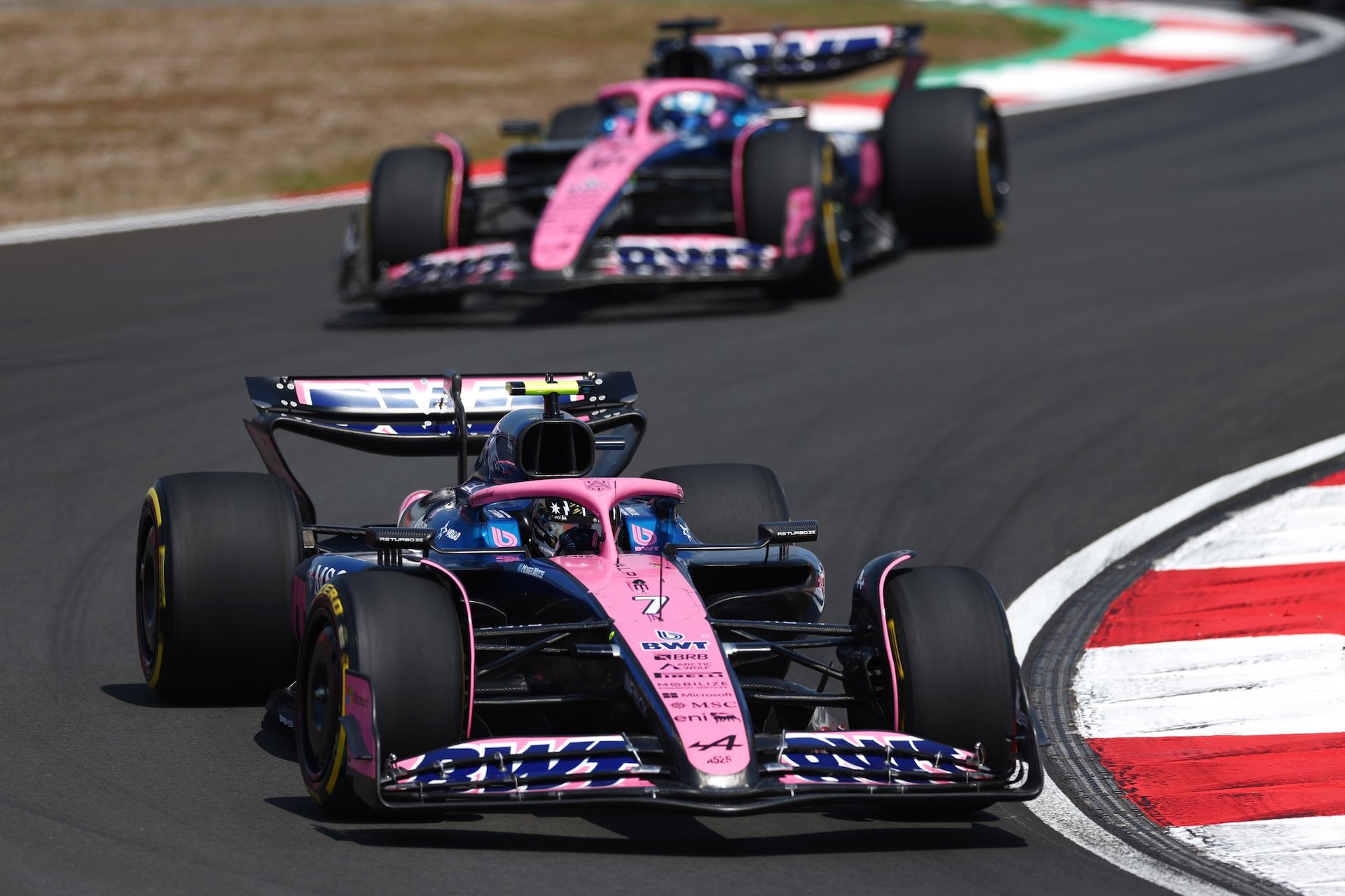 Bwt Alpine Formula One Team A525 Pierre Gasly Jack Doohan Chine Shanghai Chine Course Sprint Qualifications Samedi 2025