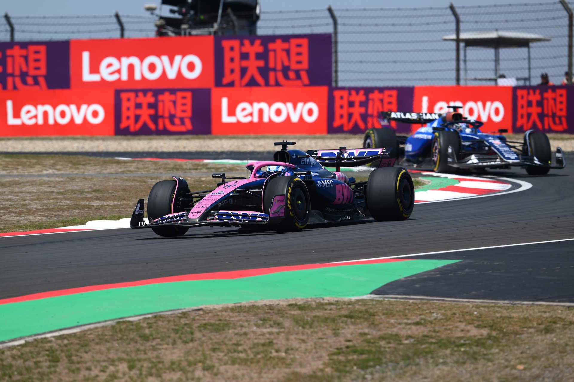 Bwt Alpine Formula One Team A525 Pierre Gasly Jack Doohan Chine Shanghai Chine Essai Qualifications Sprint 2025