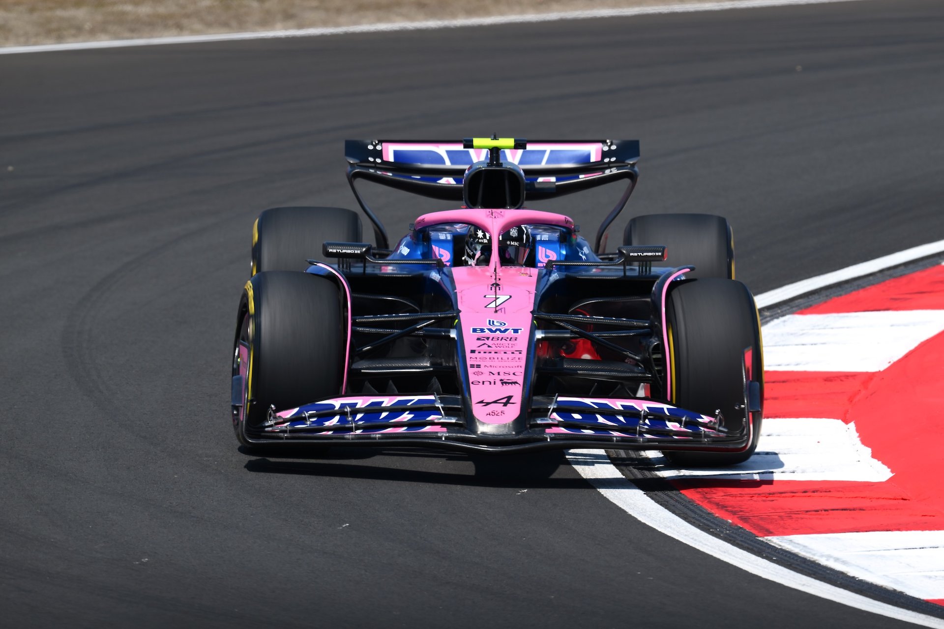 Bwt Alpine Formula One Team A525 Pierre Gasly Jack Doohan Chine Shanghai Chine Essai Qualifications Sprint 2025