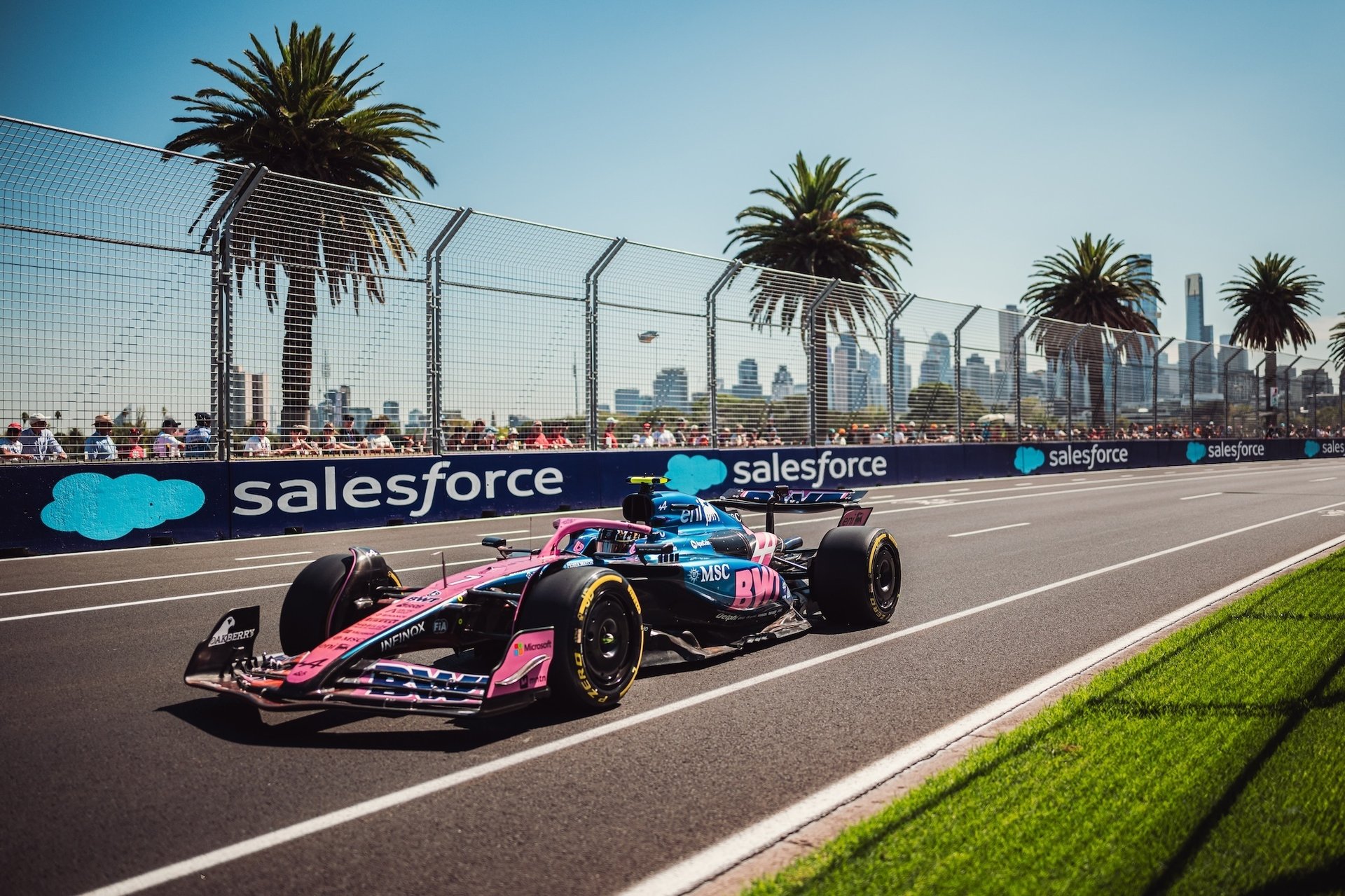 Bwt Alpine Formula One Team A525 Pierre Gasly Jack Doohan Melbourne Australie El1 El2 Essais Vendredi 2025
