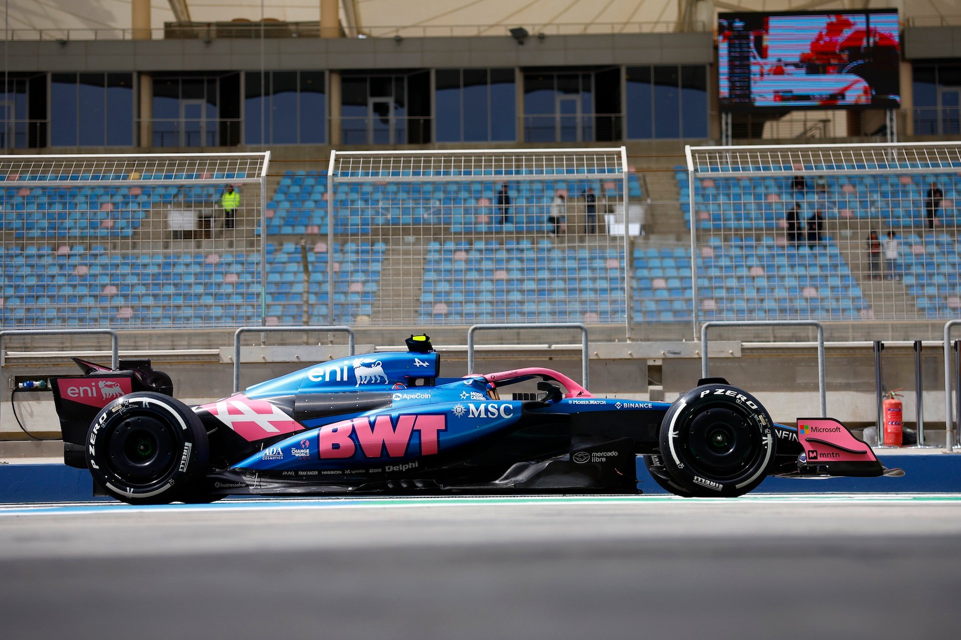 Bwt Alpine Formula One Team Pierre Gasly Jack Doohan A525 Bahreïn Essais Pré Saison F1 2025 Jour 3