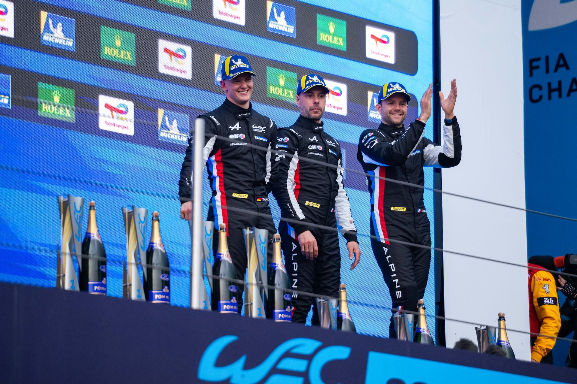 Alpine Endurance Team Rebondit À Imola Avec Un Podium Mérité Pour La N°36 4 Alpine Endurance Team A424 Chatin Gounon Habsburg Schumacher Makowiecki Milesi Wec Imola 2025 82 | Alpine Endurance Team Rebondit À Imola Avec Un Podium Mérité Pour La N°36