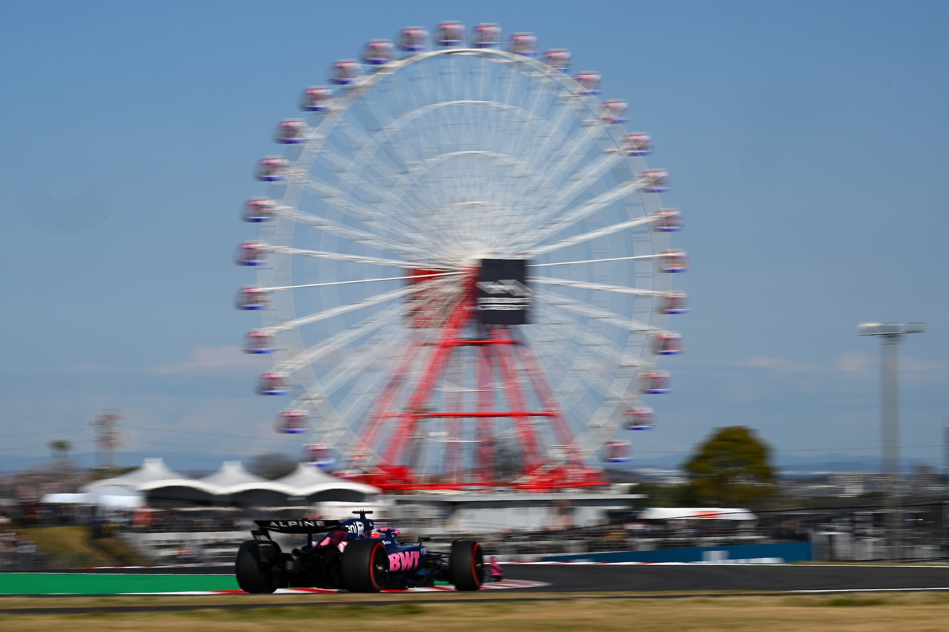 Bwt Alpine Formula One Team A525 Gasly Doohan Crash Hirakawa Grand Prix Suzuka Essais 2025