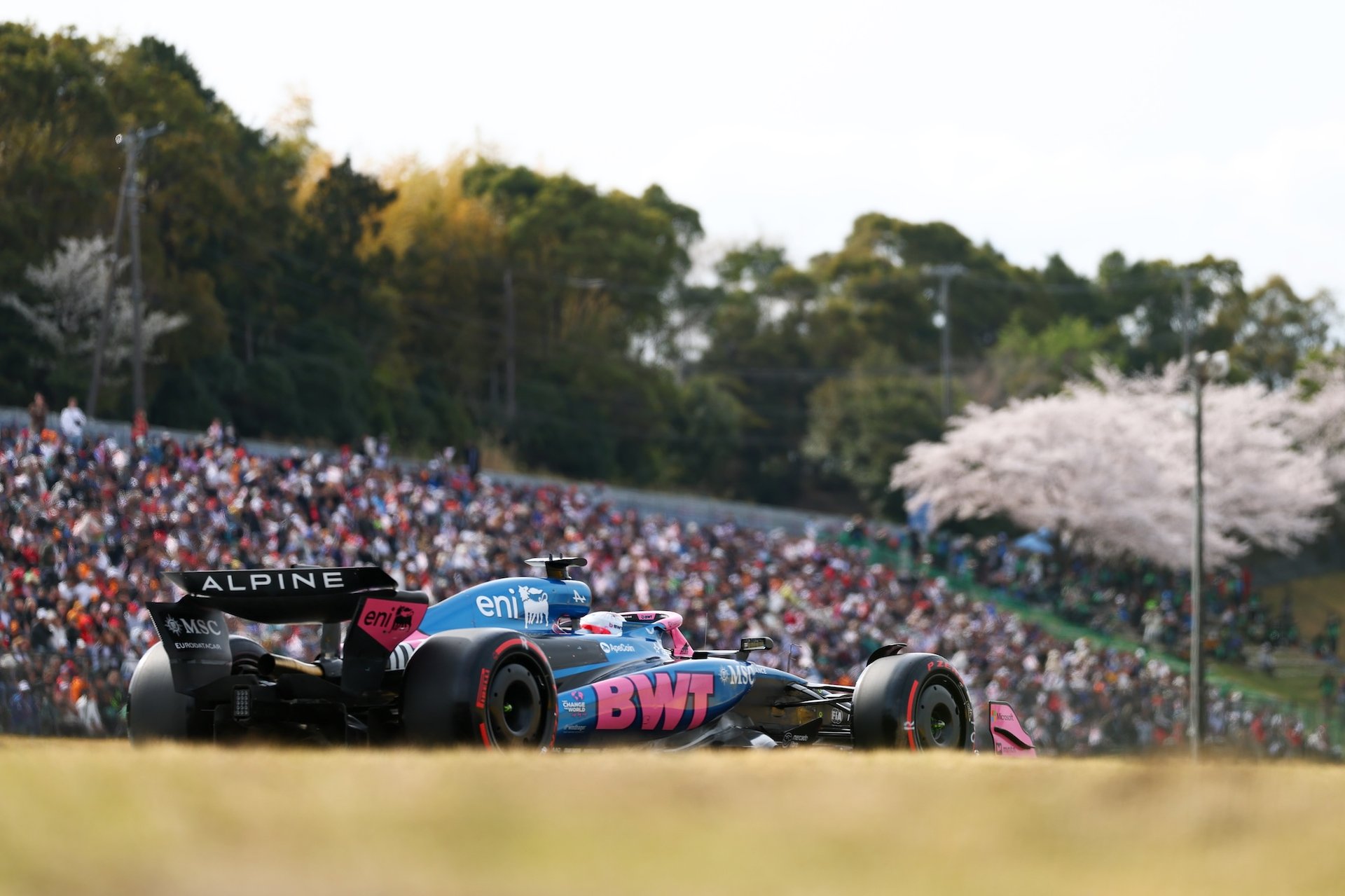 Bwt Alpine Formula One Team A525 Gasly Doohan Crash Hirakawa Grand Prix Suzuka Qualifications 2025