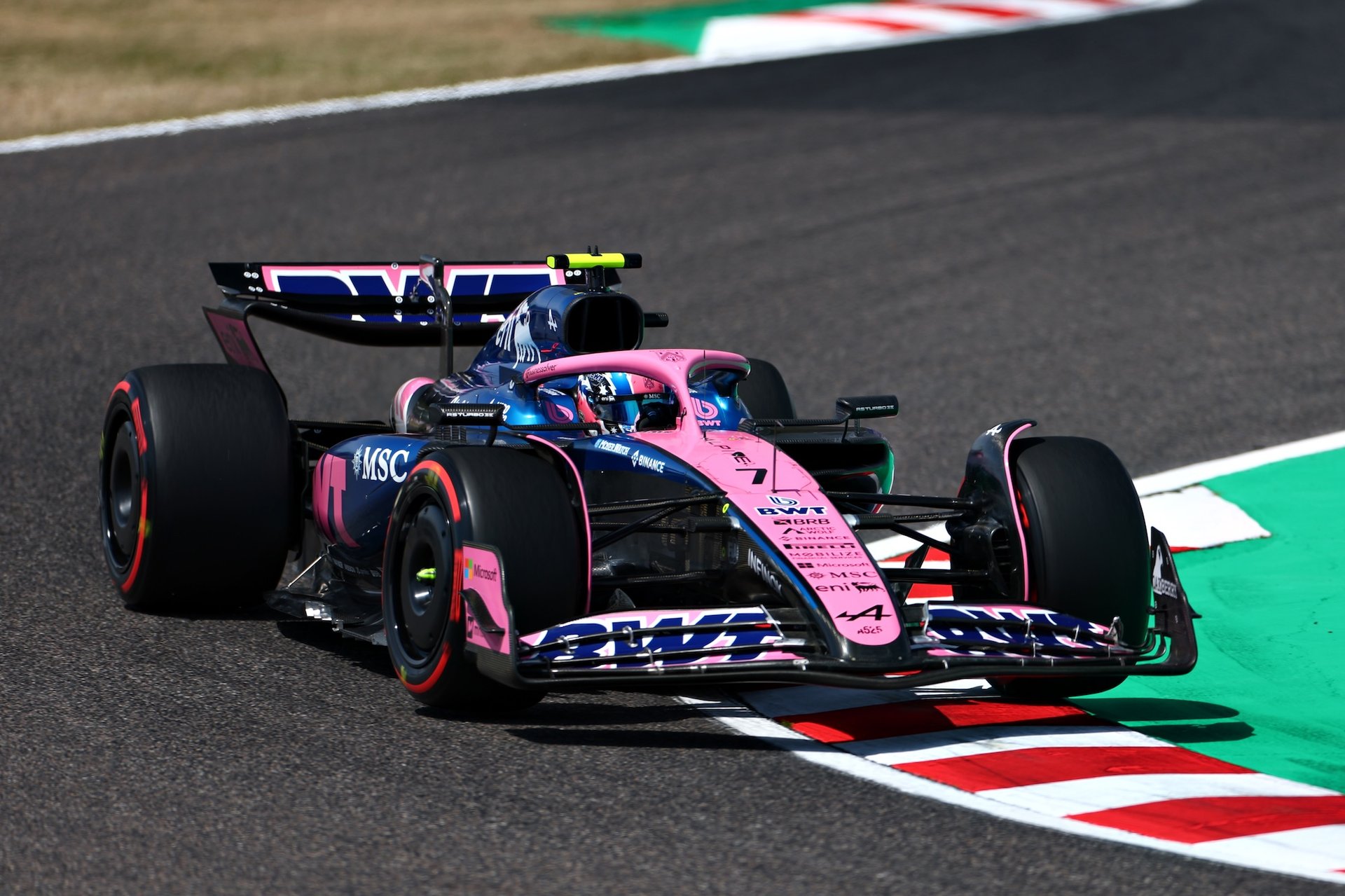 Bwt Alpine Formula One Team A525 Gasly Doohan Crash Hirakawa Grand Prix Suzuka Qualifications 2025