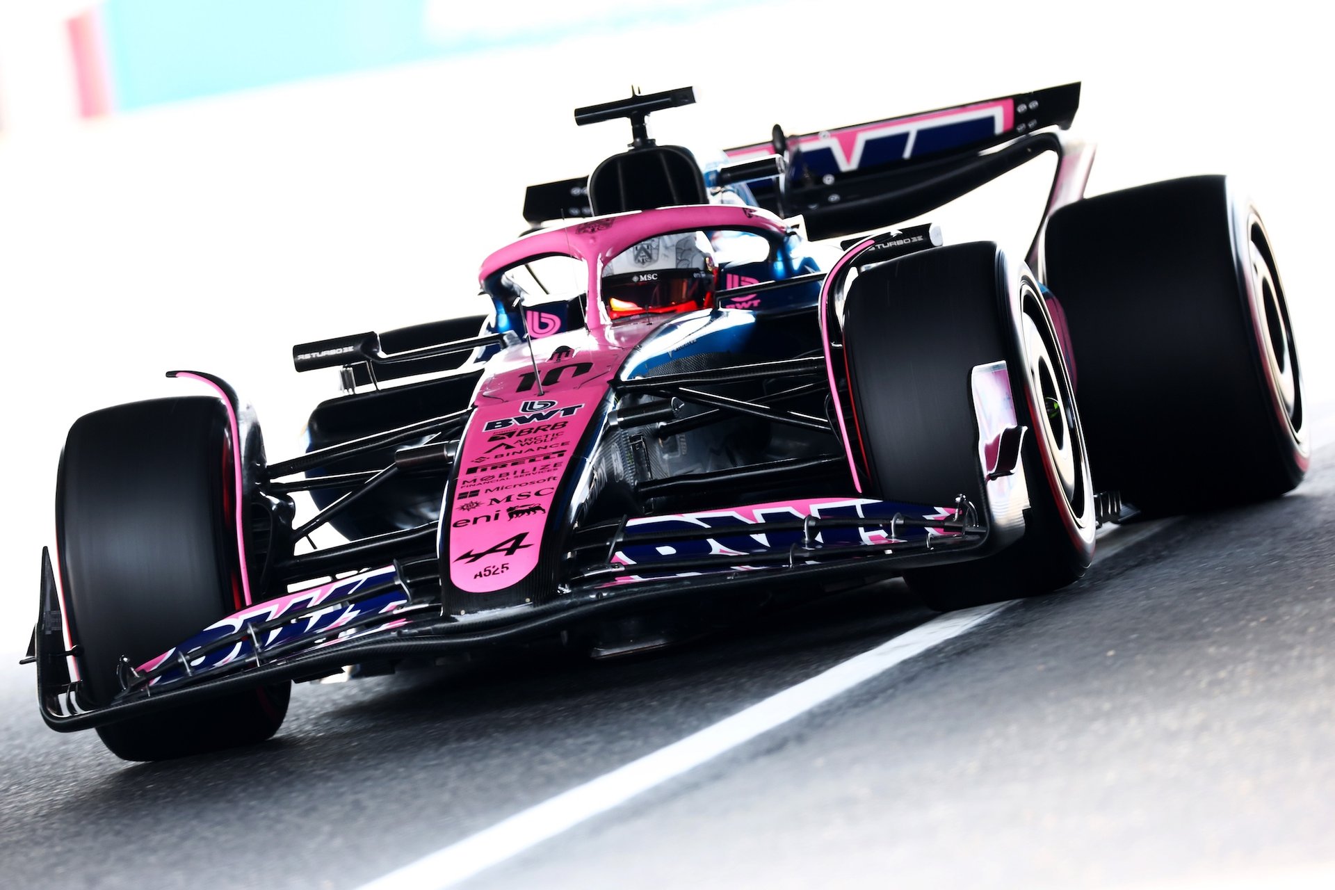 Bwt Alpine Formula One Team A525 Gasly Doohan Crash Hirakawa Grand Prix Suzuka Qualifications 2025