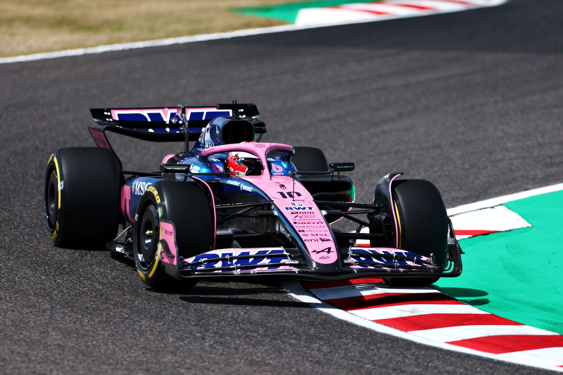 Bwt Alpine Formula One Team A525 Gasly Doohan Crash Hirakawa Grand Prix Suzuka Qualifications 2025