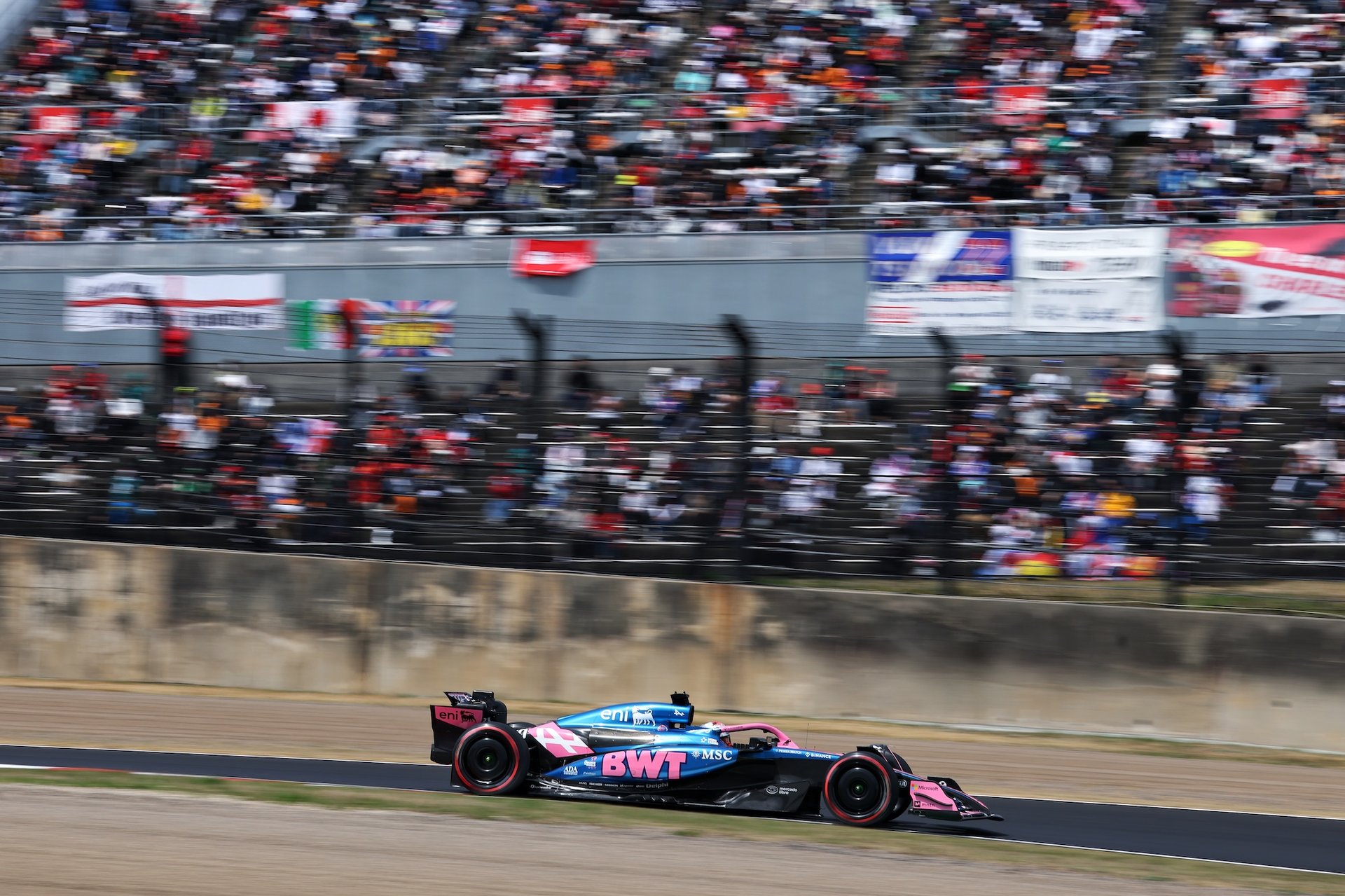 Bwt Alpine Formula One Team A525 Gasly Doohan Crash Hirakawa Grand Prix Suzuka Qualifications 2025