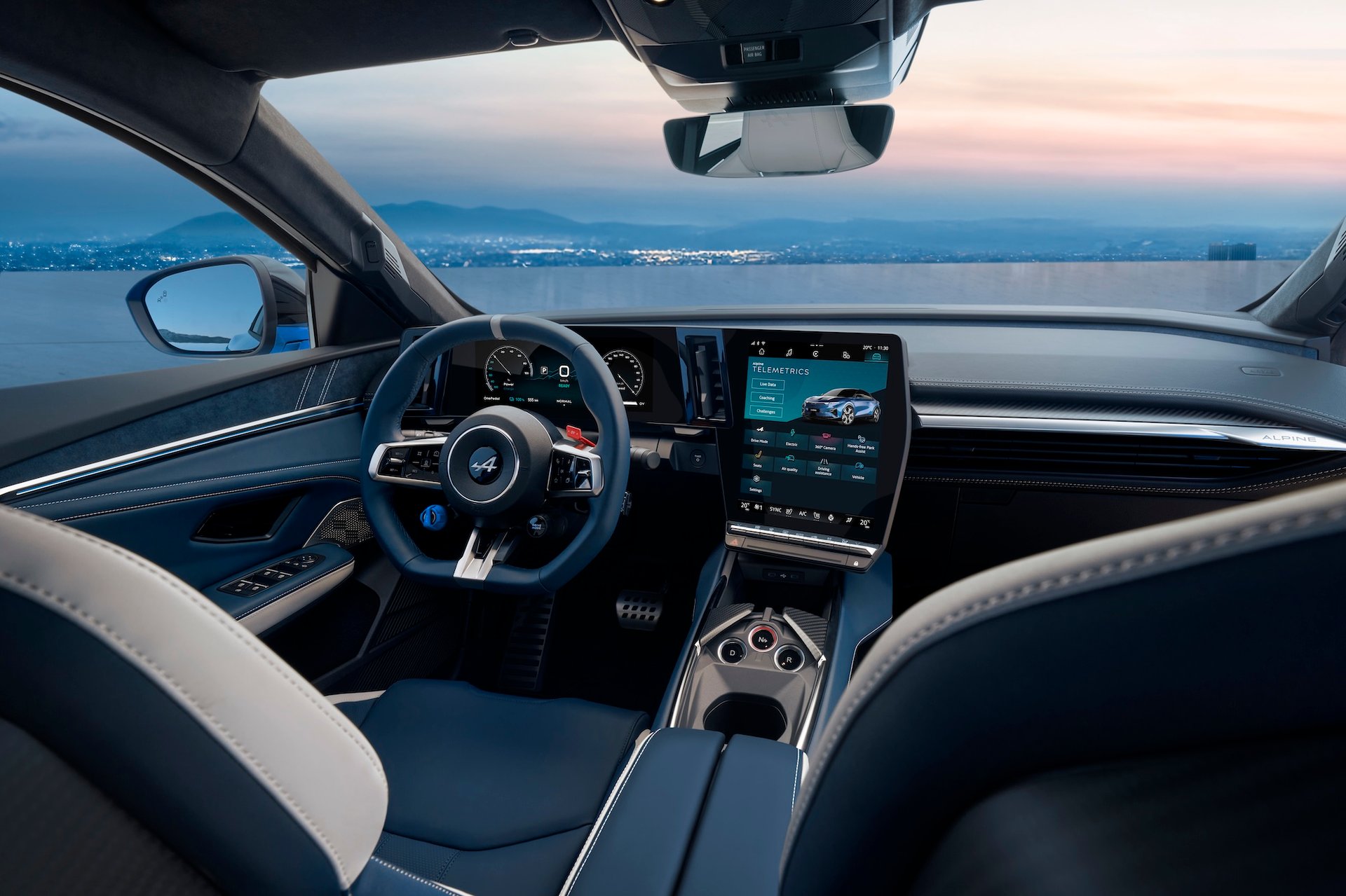 Alpine A390 Révélation 27 Mai 2025 Dieppe World Premiere Intérieur Fastback Électrique