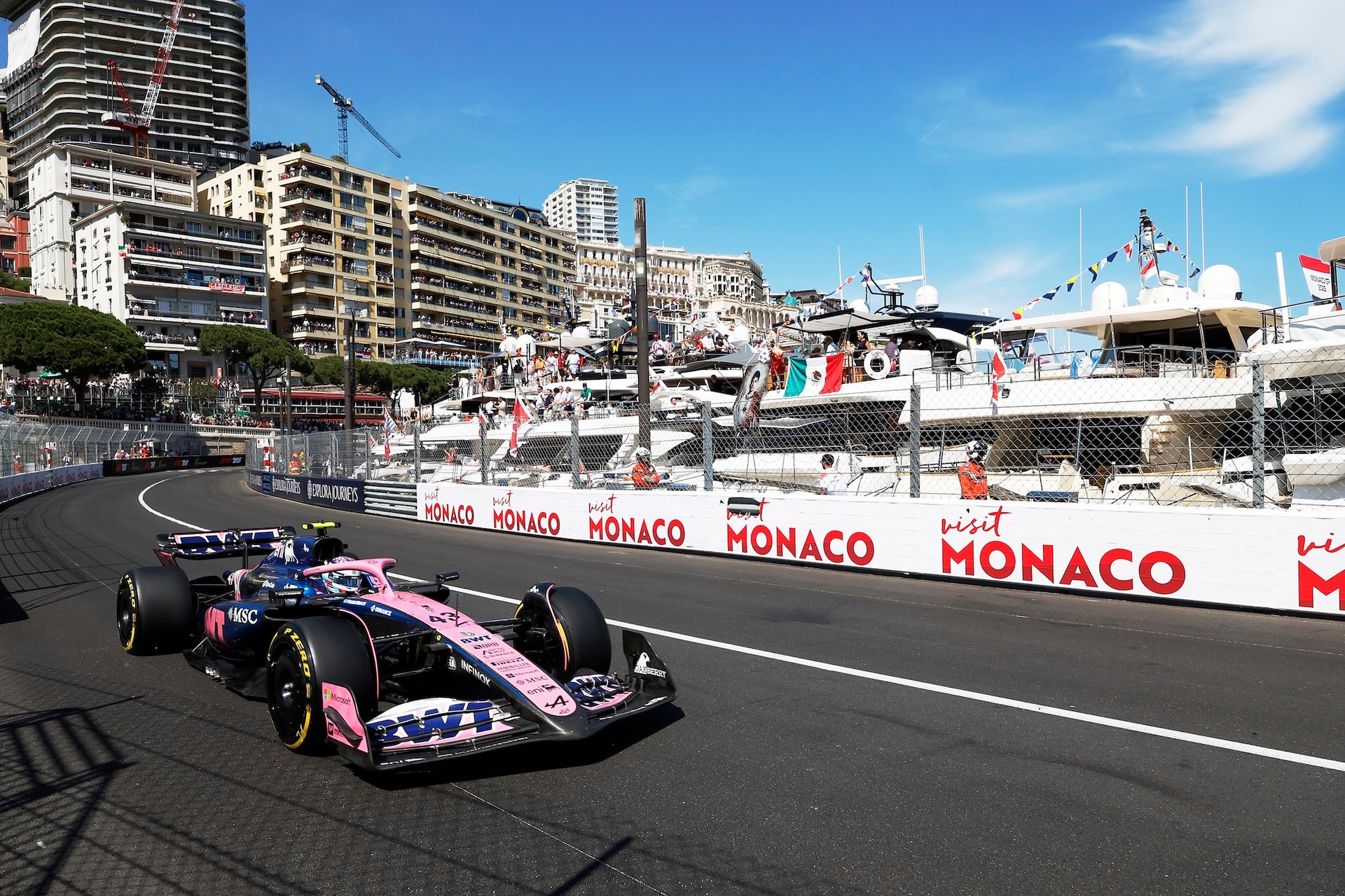 Bwt Alpine Formula One Team : Monaco Tourne Au Cauchemar Dans Les Rues De La Principauté 2025 28 Bwt Alpine Formula One Team - Grand Prix De Monaco Formule 1 2025, Dimanche Alpine A525 Course Gasly Colapinto