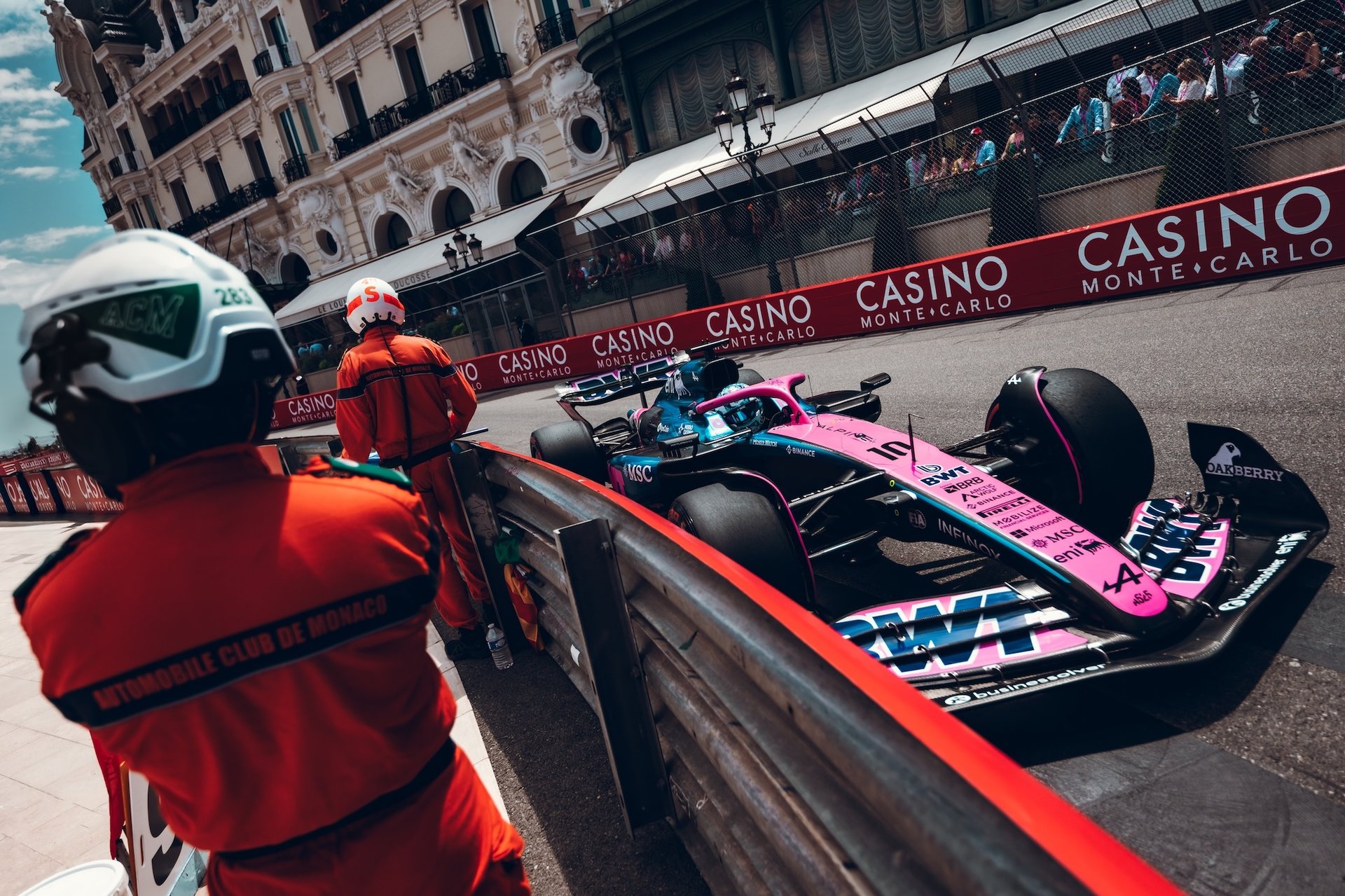 Bwt Alpine Formula One Team : Monaco Tourne Au Cauchemar Dans Les Rues De La Principauté 2025 7 Bwt Alpine Formula One Team - Grand Prix De Monaco Formule 1 2025, Vendredi Alpine A525 Essais Gasly Colapinto -