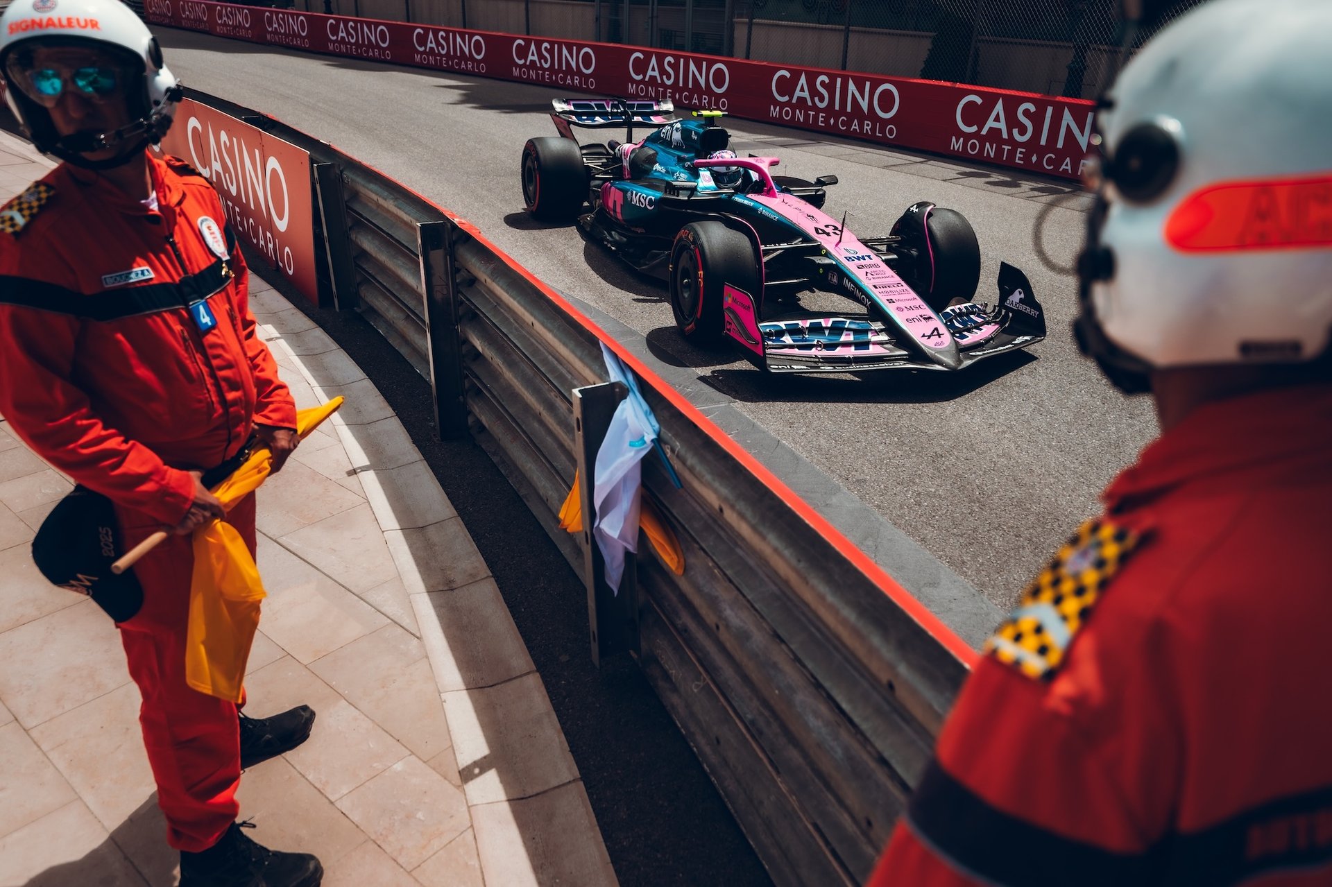 Bwt Alpine Formula One Team : Monaco Tourne Au Cauchemar Dans Les Rues De La Principauté 2025 9 Bwt Alpine Formula One Team - Grand Prix De Monaco Formule 1 2025, Vendredi Alpine A525 Essais Gasly Colapinto