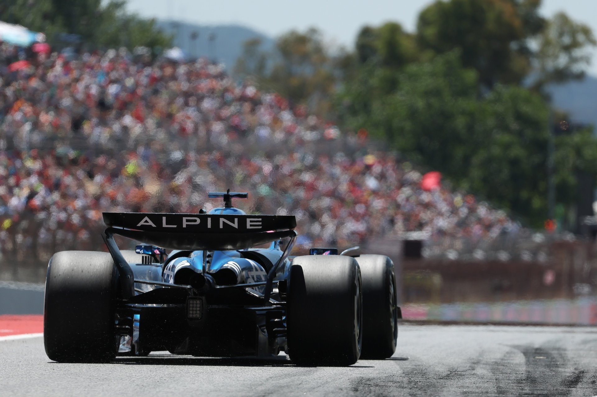 Bwt Alpine Formula One Team Pierre Gasly Franco Colapinto Grand Prix Espagne Essais Vendredi Alpine A525