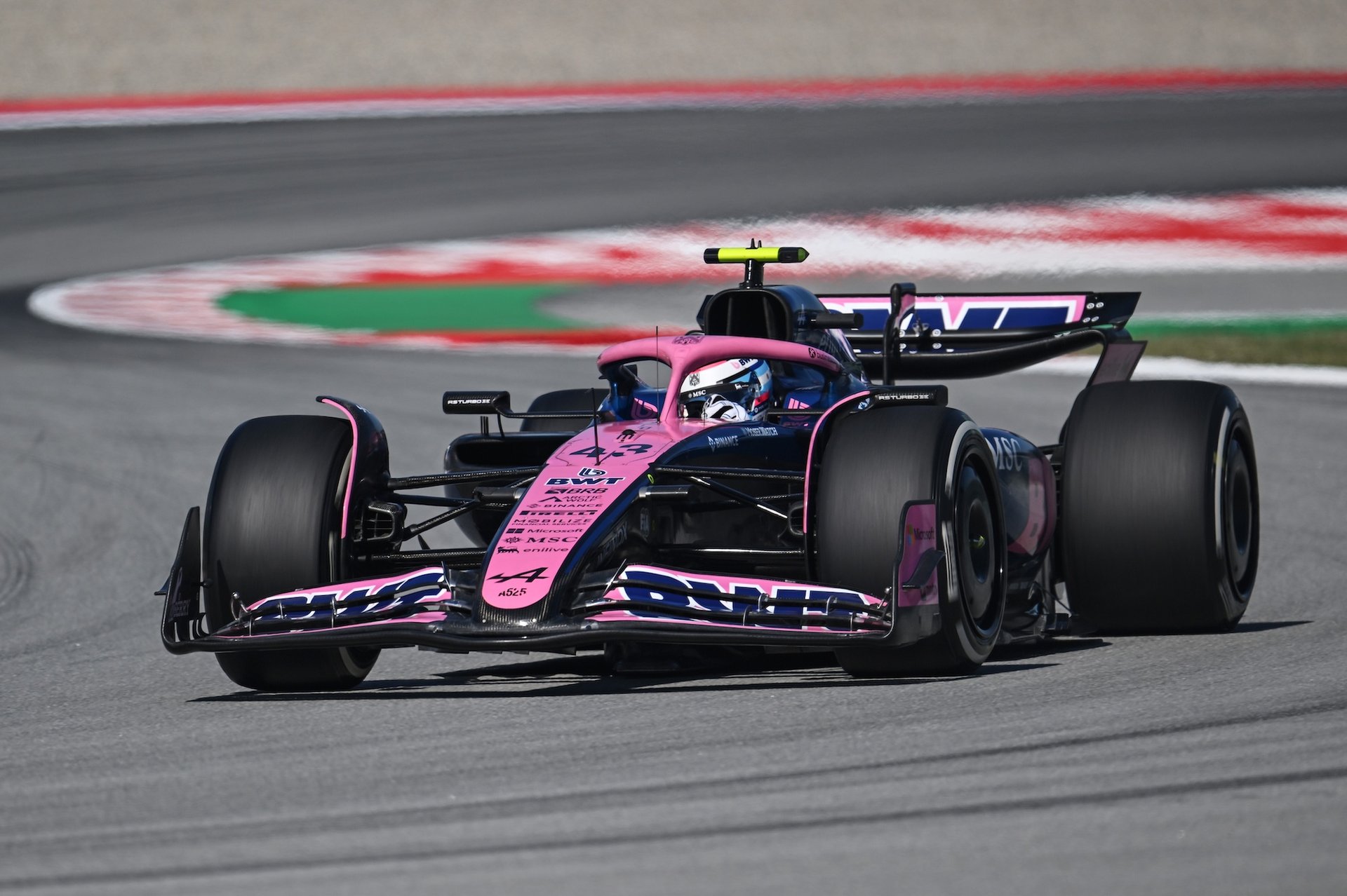 Bwt Alpine Formula One Team Pierre Gasly Franco Colapinto Grand Prix Espagne Essais Vendredi Alpine A525
