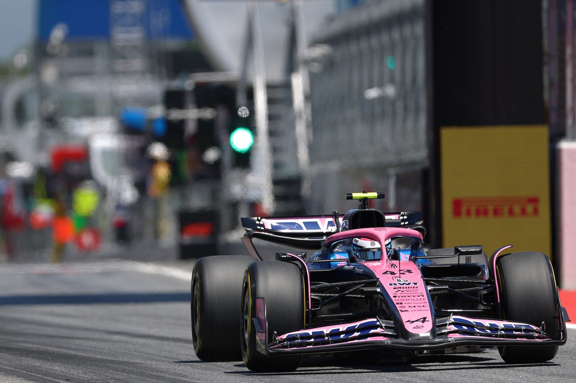 Bwt Alpine Formula One Team Pierre Gasly Franco Colapinto Grand Prix Espagne Essais Vendredi Alpine A525