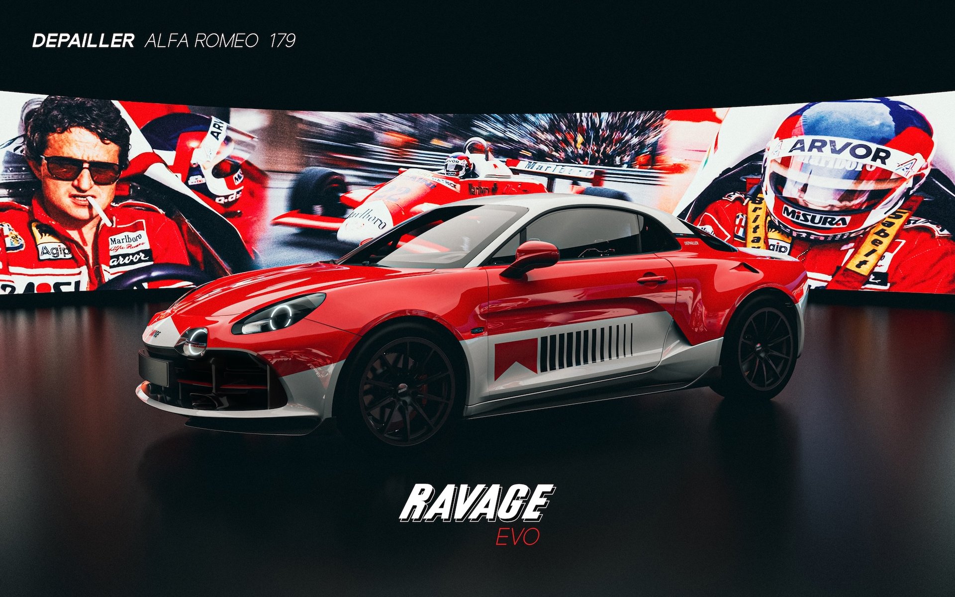 Ravage Groupe 4 Evo Depailler Alfa 179 Alpine A110 2025