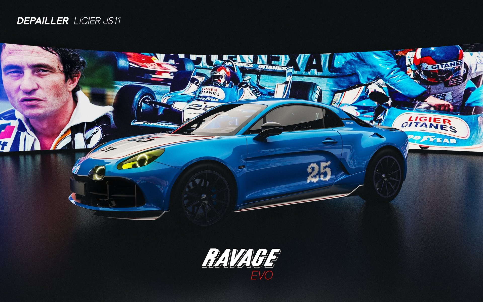 Ravage Groupe 4 Evo Depailler Ligier Js 11 Alpine A110 2025
