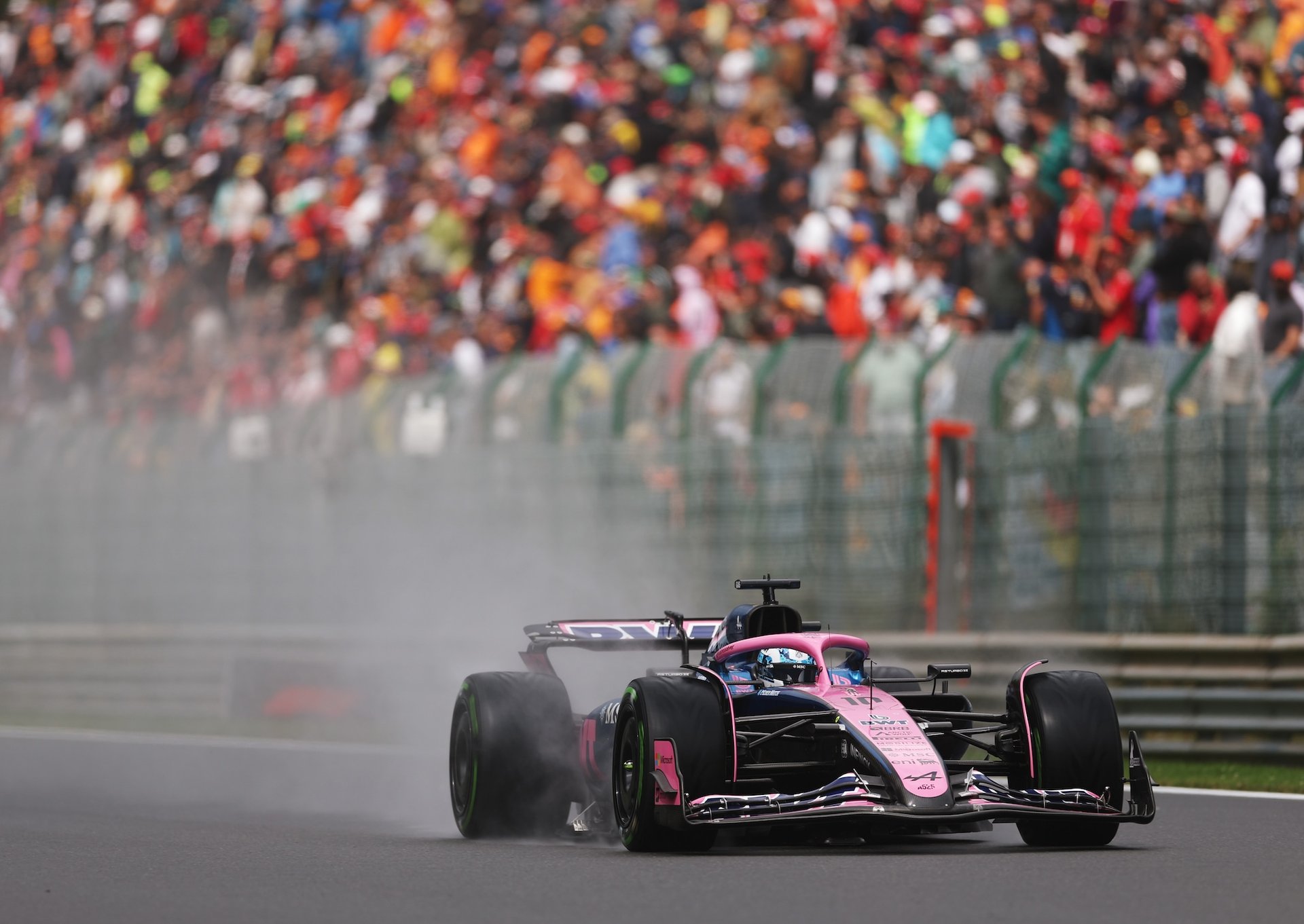 Bwt Alpine Formula One Team Arrache Un Point Mérité À Spa-Francorchamps Sous La Pluie 2025 13 Bwt Alpine Formula One Team Gasly Colapinto A525 F1 Spa Francorchamps Course 2025