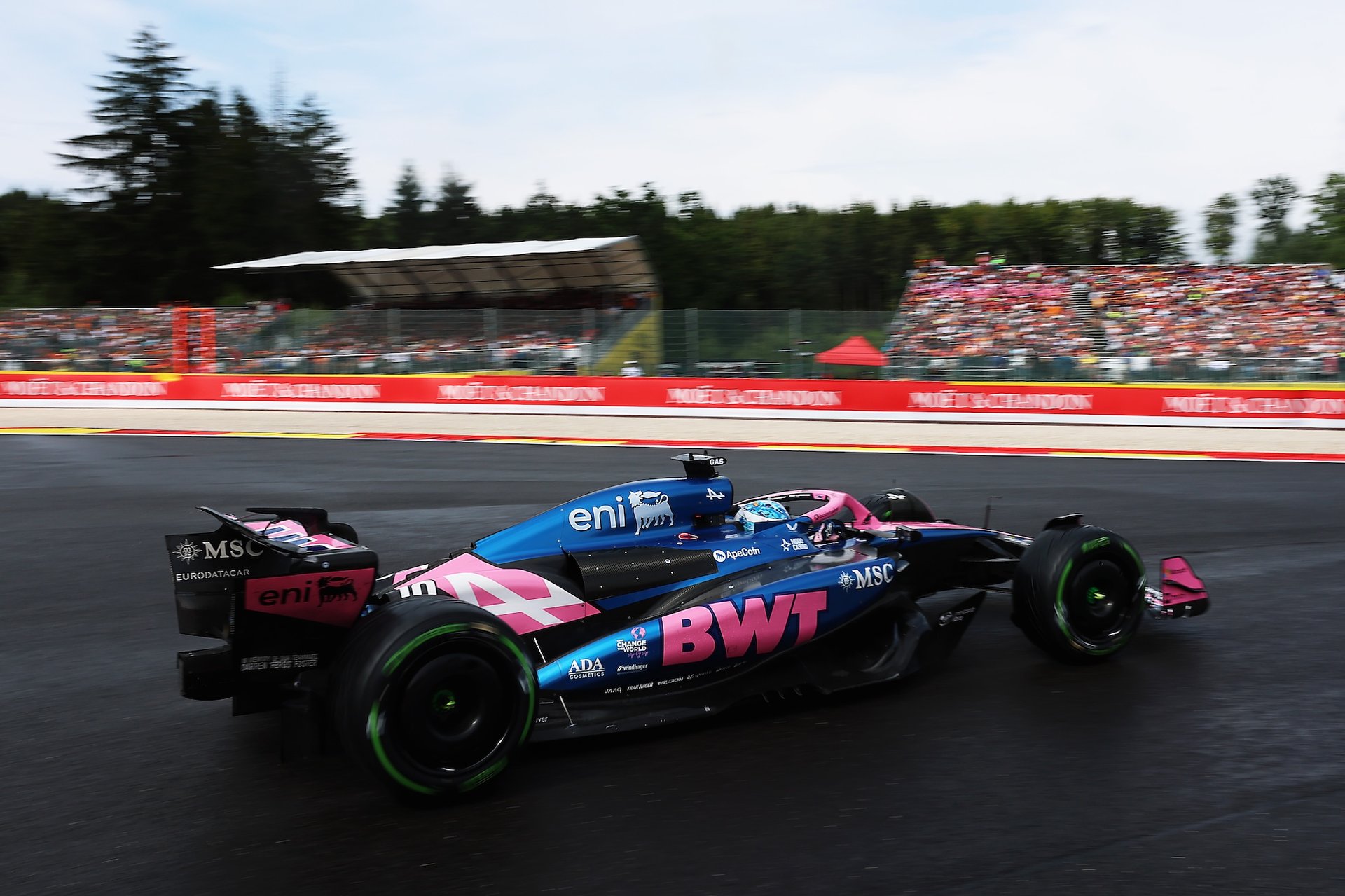 Bwt Alpine Formula One Team Arrache Un Point Mérité À Spa-Francorchamps Sous La Pluie 2025 12 Bwt Alpine Formula One Team Gasly Colapinto A525 F1 Spa Francorchamps Course 2025