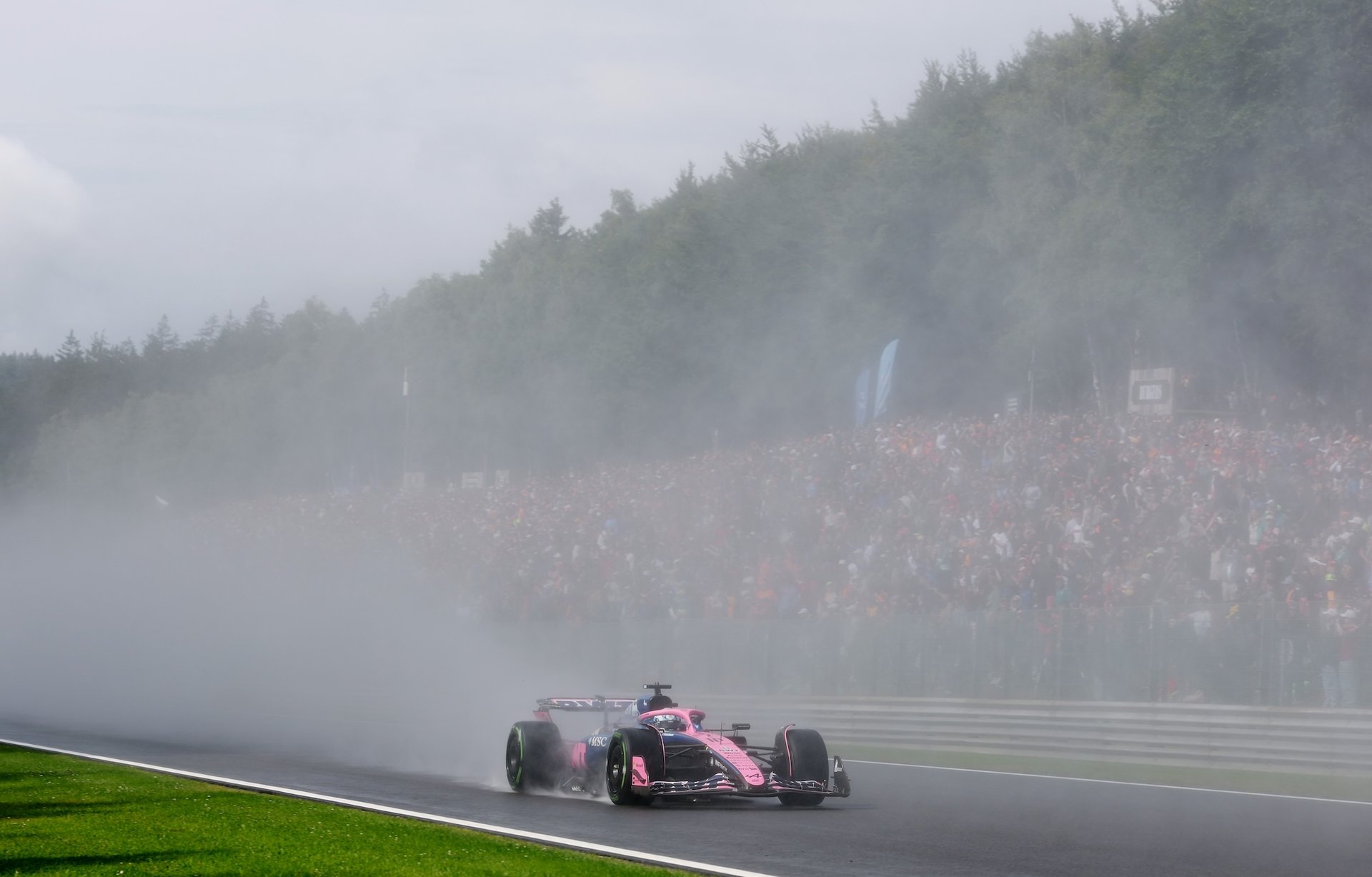Bwt Alpine Formula One Team Arrache Un Point Mérité À Spa-Francorchamps Sous La Pluie 2025 9 Bwt Alpine Formula One Team Gasly Colapinto A525 F1 Spa Francorchamps Course 2025