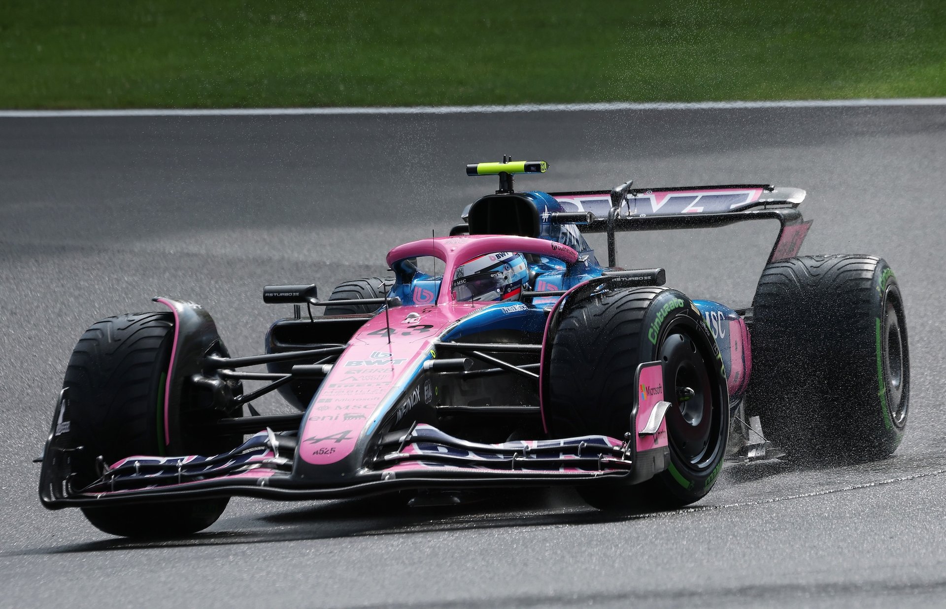 Bwt Alpine Formula One Team Arrache Un Point Mérité À Spa-Francorchamps Sous La Pluie 2025 7 Bwt Alpine Formula One Team Gasly Colapinto A525 F1 Spa Francorchamps Course 2025