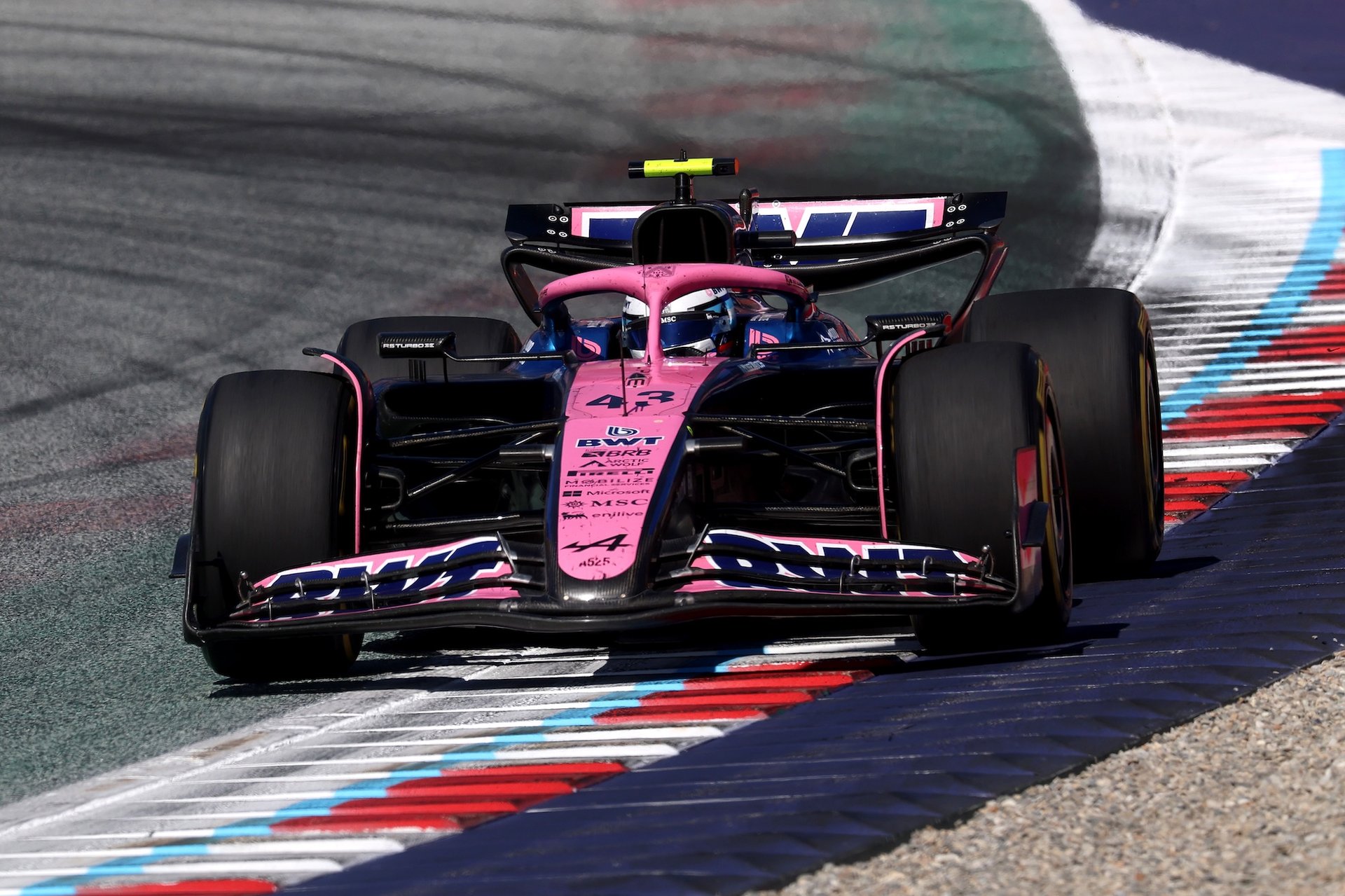 Bwt Alpine Formula One Team Pierre Gasly Franco Colapinto Grand Prix Autriche Course Alpine A525