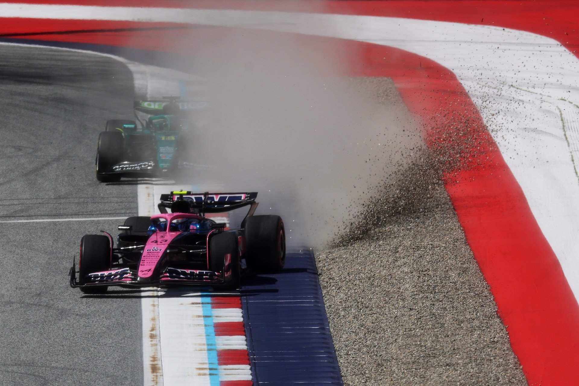 Bwt Alpine Formula One Team Pierre Gasly Franco Colapinto Grand Prix Autriche Course Alpine A525