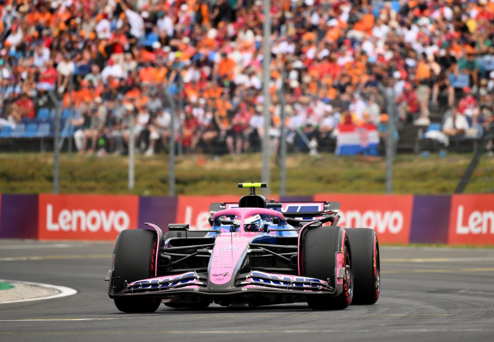 Bwt Alpine Formula One Team Pierre Gasly Franco Colapinto A525 Hongrie Course 2025 F1
