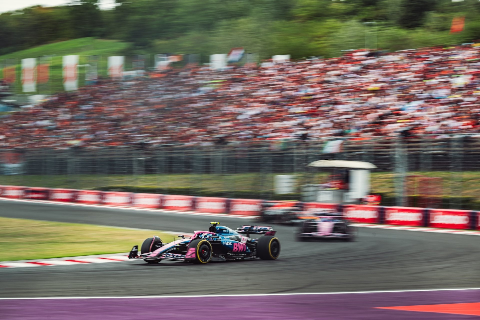 Bwt Alpine Formula One Team Pierre Gasly Franco Colapinto A525 Hongrie Course 2025 F1