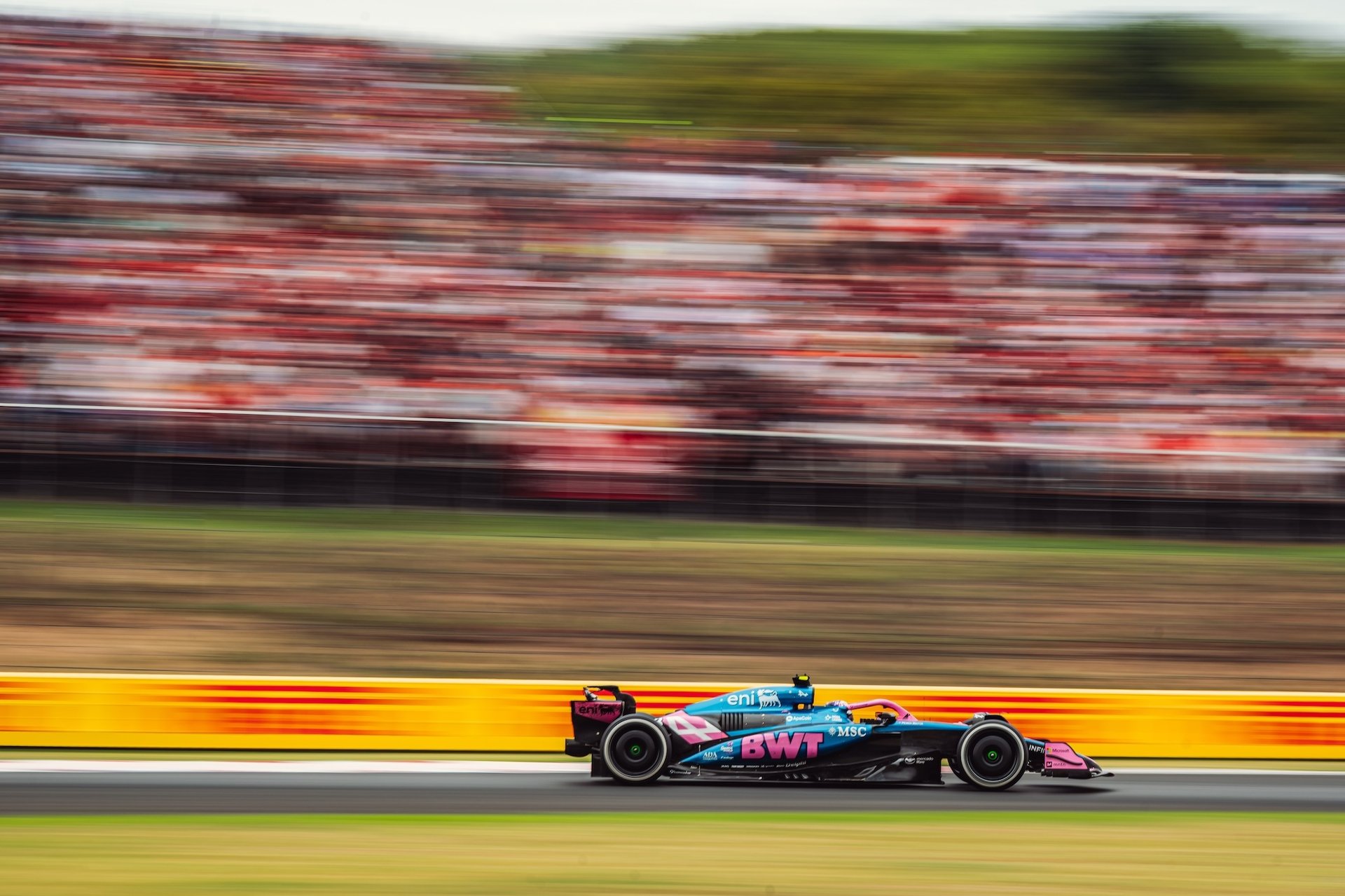 Bwt Alpine Formula One Team Pierre Gasly Franco Colapinto A525 Hongrie Course 2025 F1
