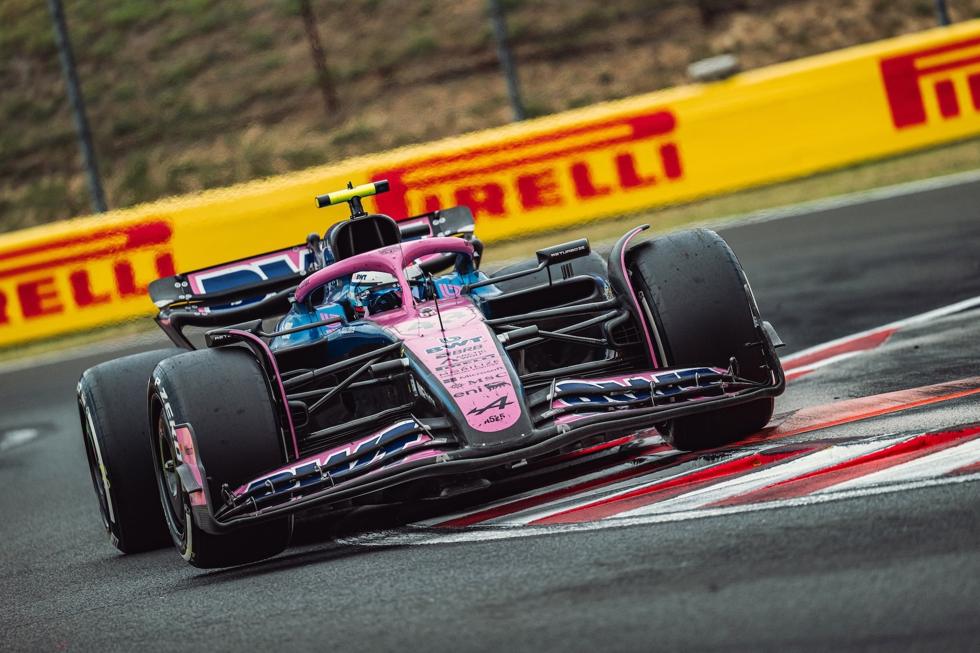 Bwt Alpine Formula One Team Pierre Gasly Franco Colapinto A525 Hongrie Course 2025 F1