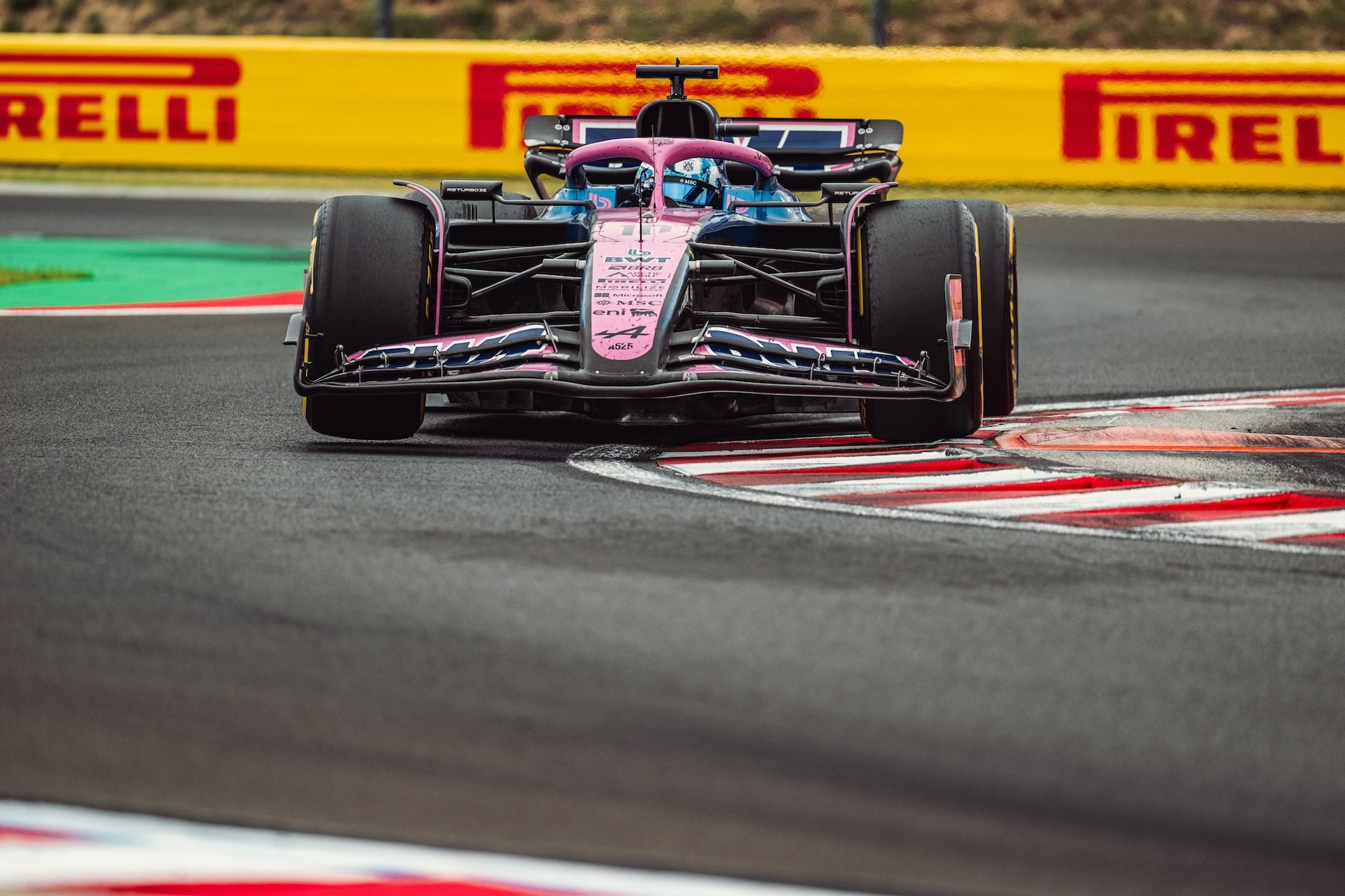 Bwt Alpine Formula One Team Pierre Gasly Franco Colapinto A525 Hongrie Course 2025 F1