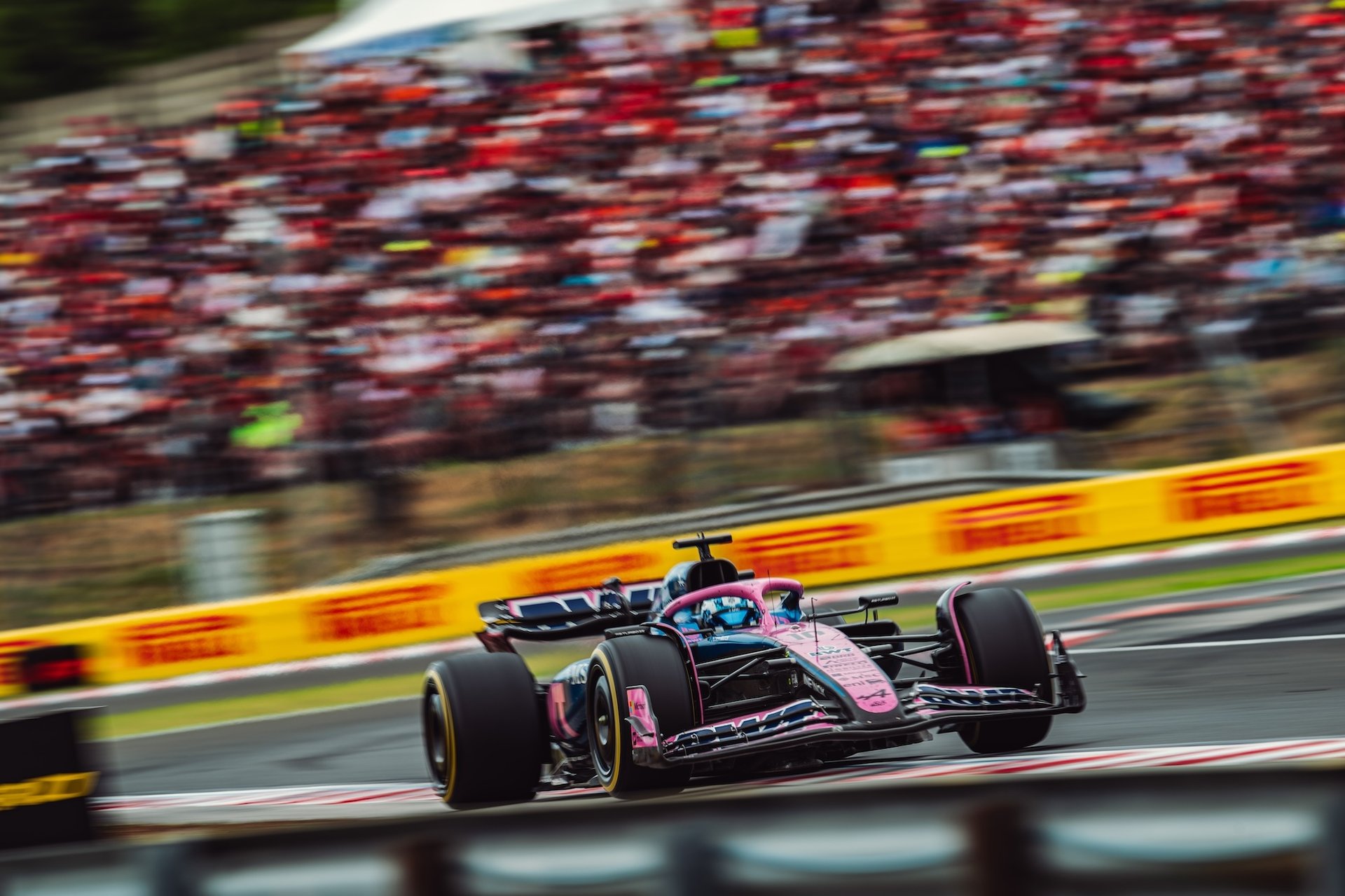 Bwt Alpine Formula One Team Pierre Gasly Franco Colapinto A525 Hongrie Course 2025 F1