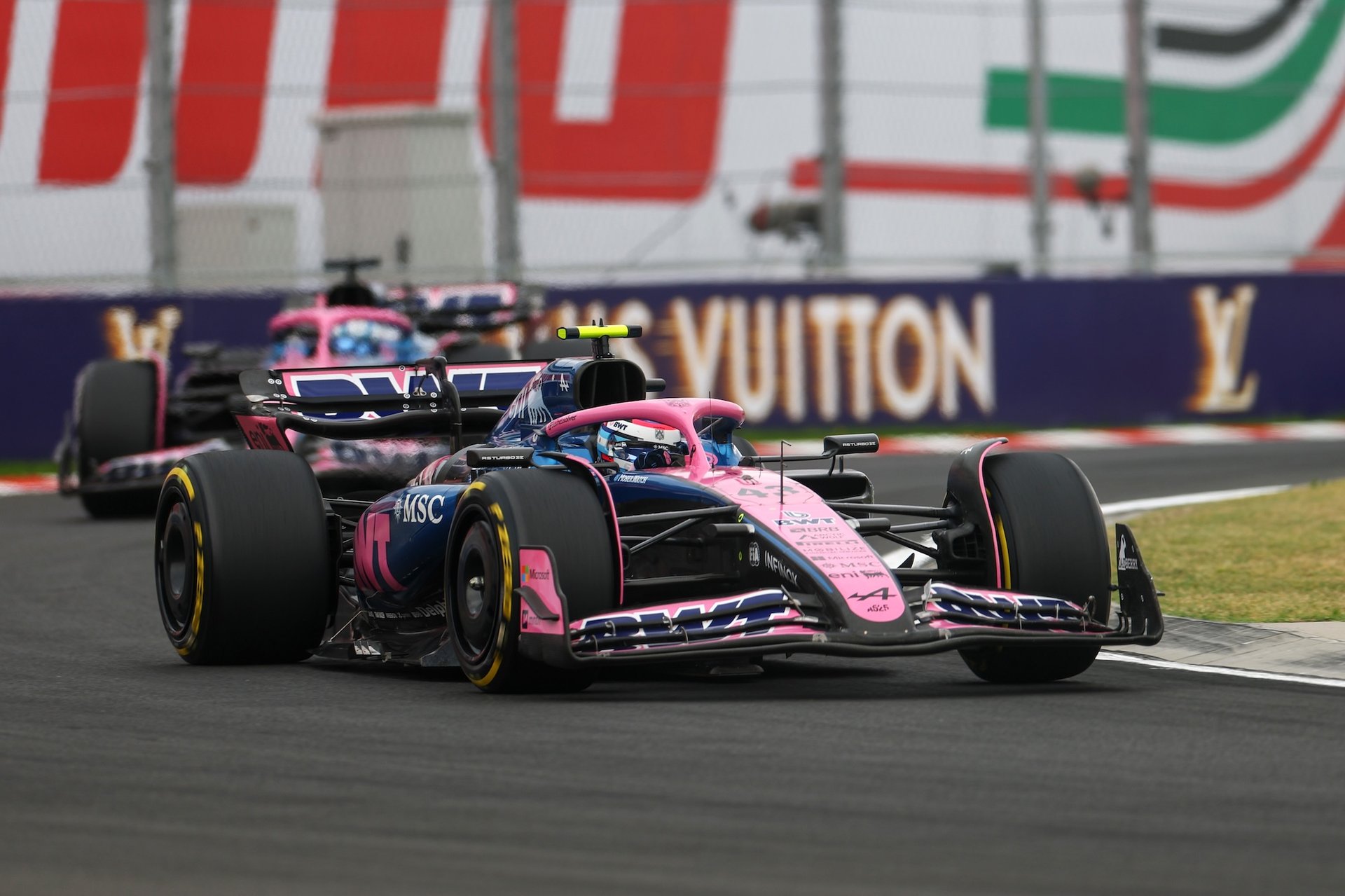Bwt Alpine Formula One Team Pierre Gasly Franco Colapinto A525 Hongrie Course 2025 F1