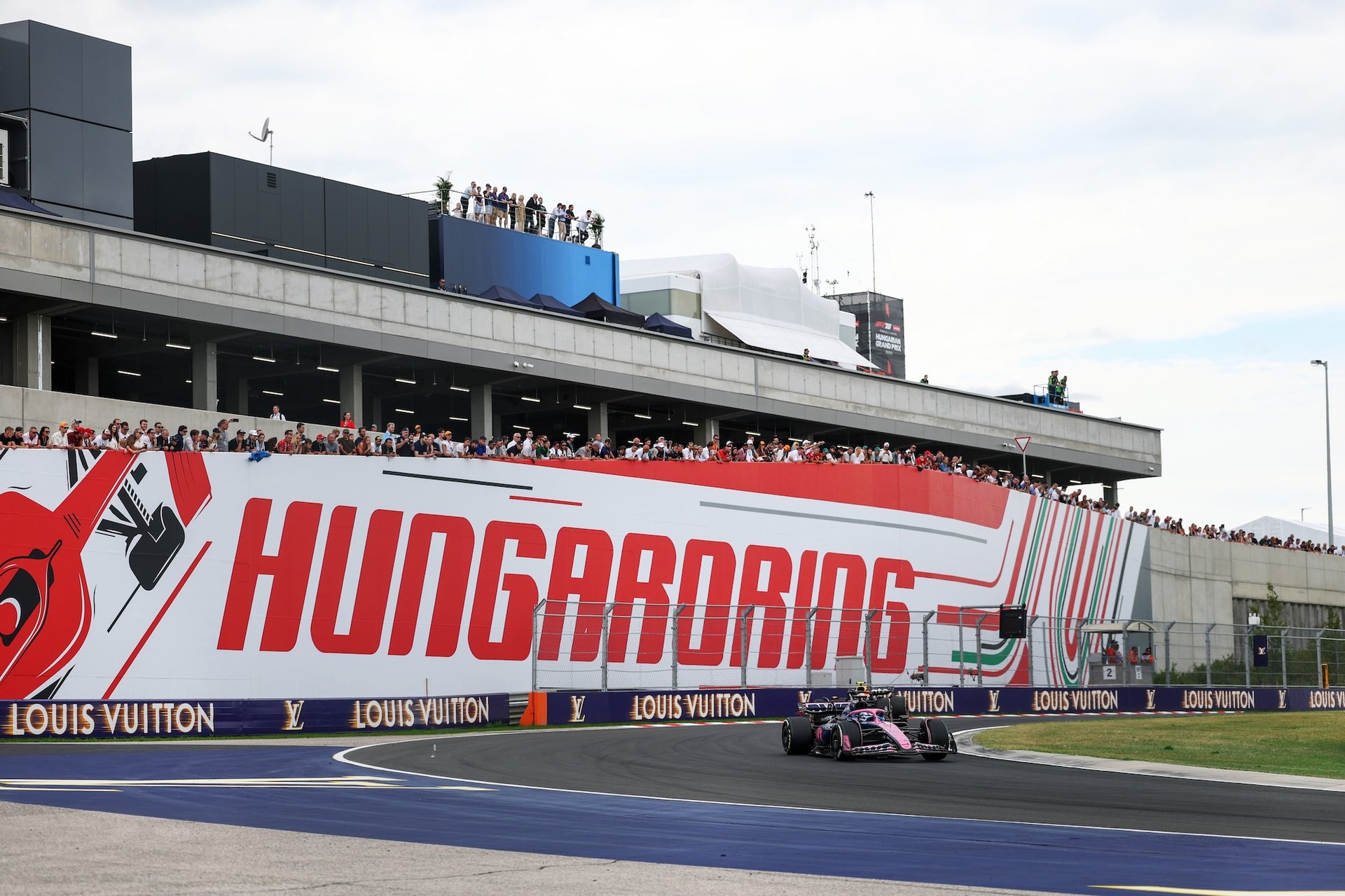 Bwt Alpine Formula One Team Pierre Gasly Franco Colapinto A525 Hongrie Course 2025 F1